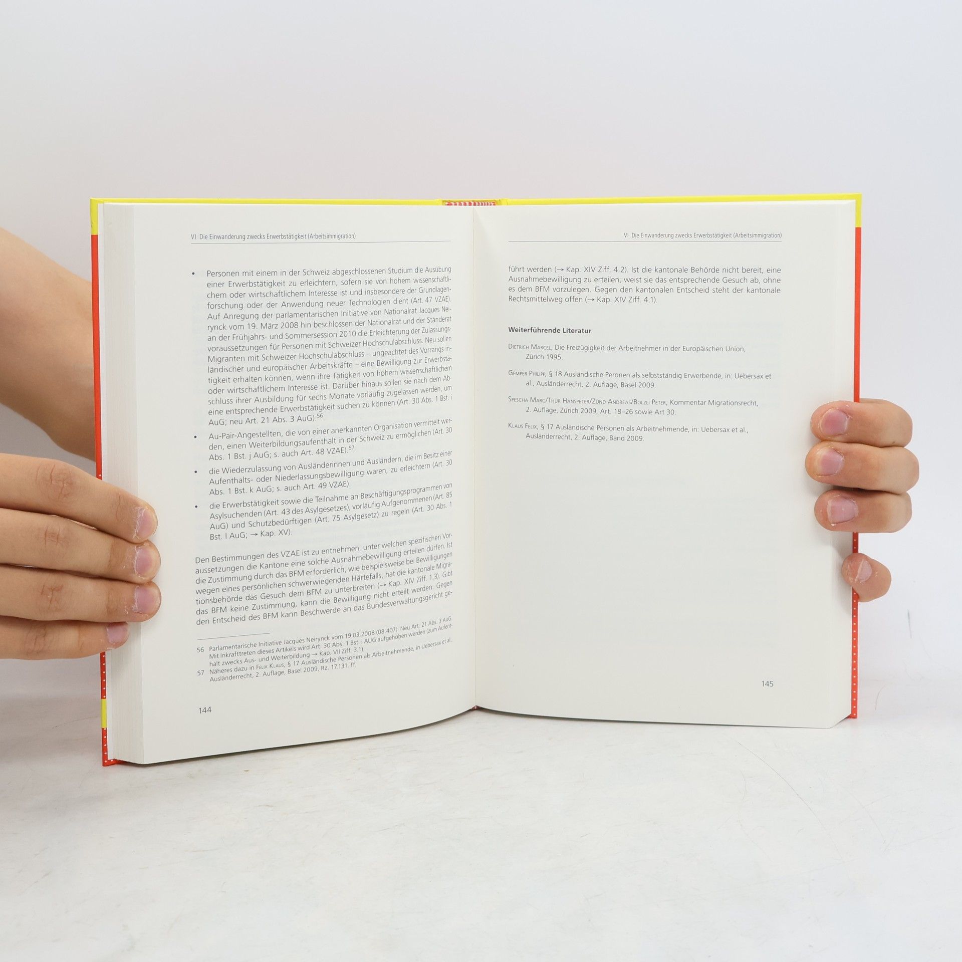 Marc Spescha Handbuch zum Migrationsrecht