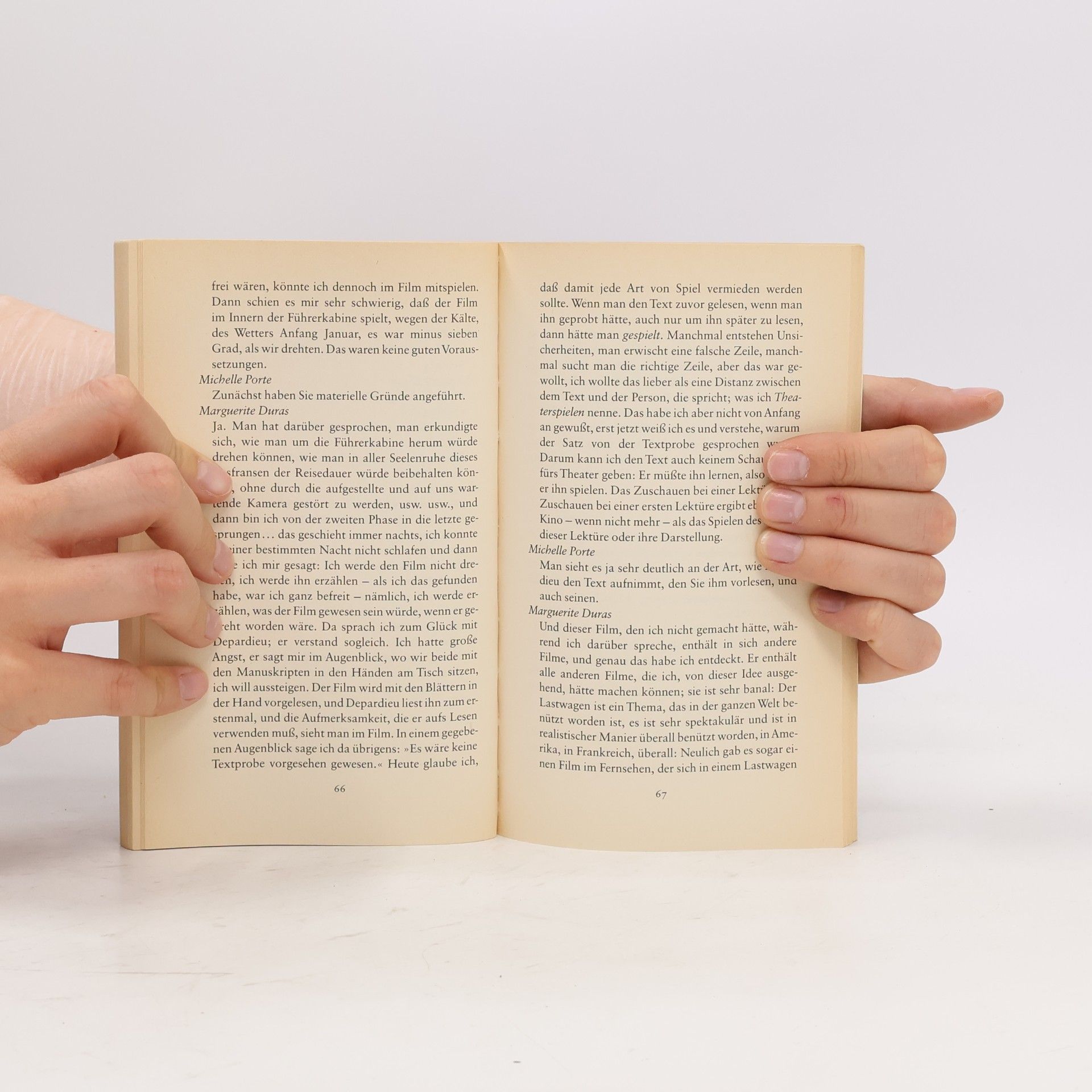 Marguerite Duras Der Lastwagen. Mit e. Gespräch zwischen Marguerite Duras u. Michelle Porte