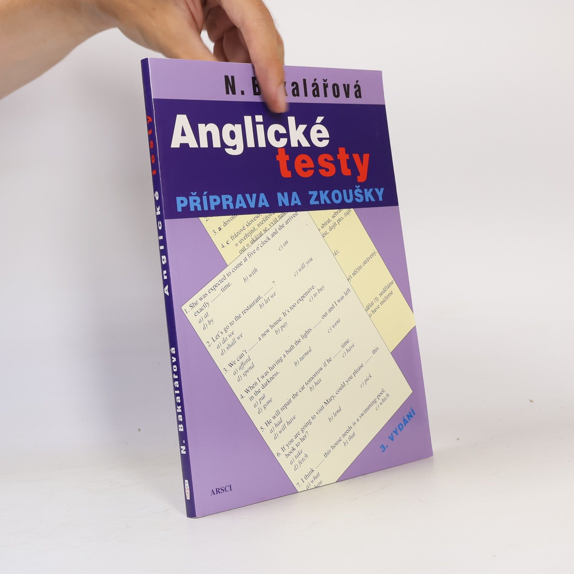 Natálie Bakalářová Anglické testy: příprava na zkoušky