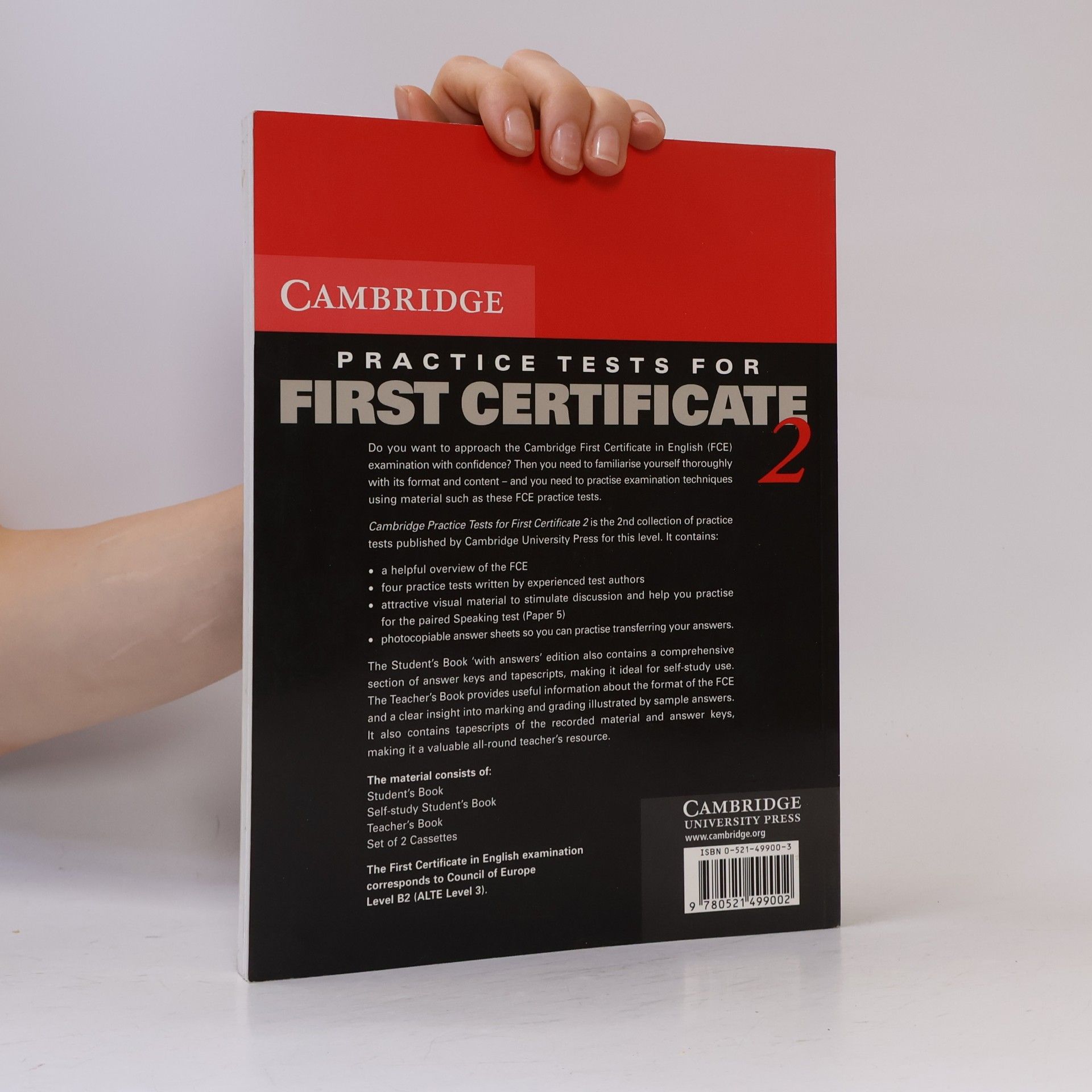 Paul Carne Cambridge practice tests for First Certificate : self-study edition. 2