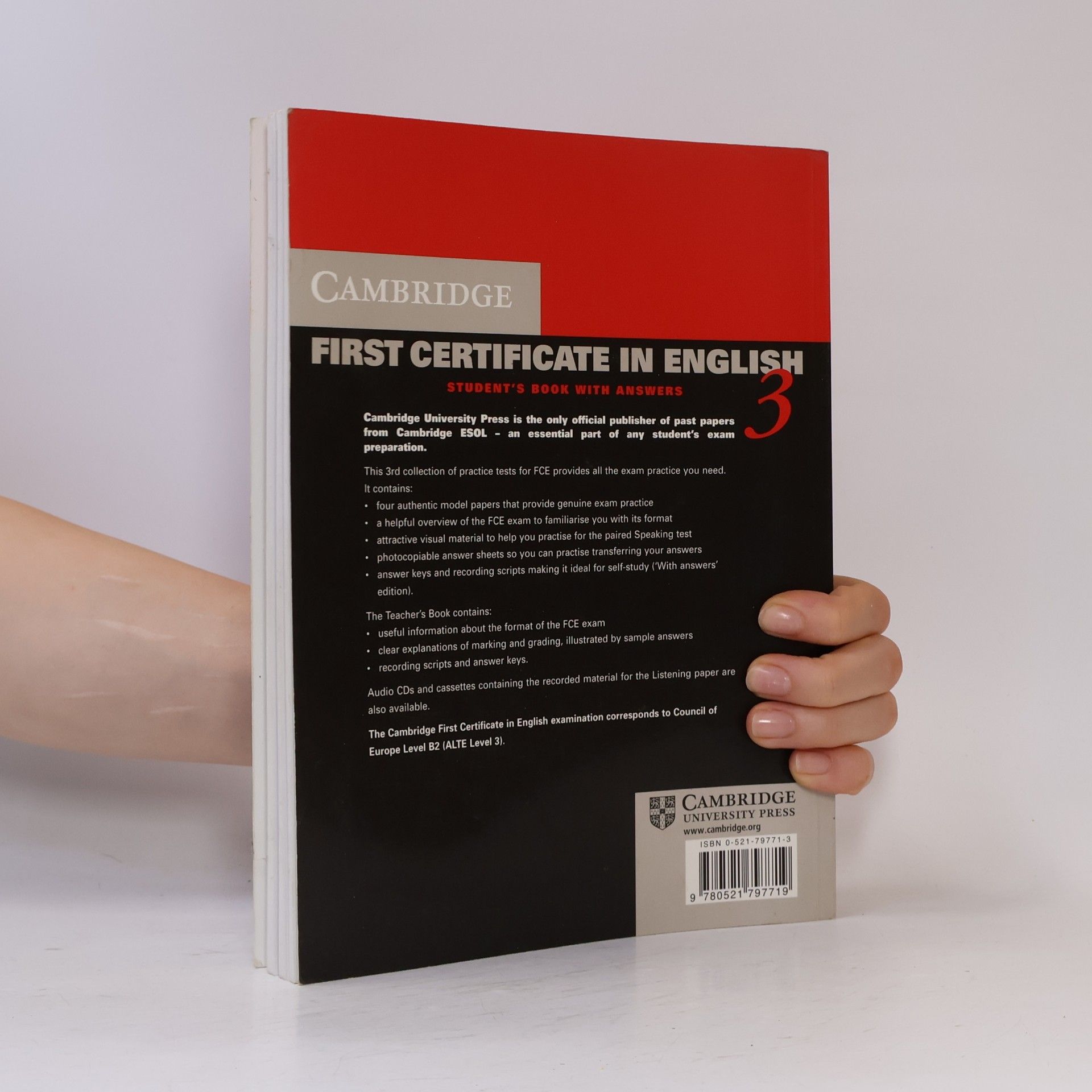 Various authors Cambridge First Certificate in English 3 : with answers