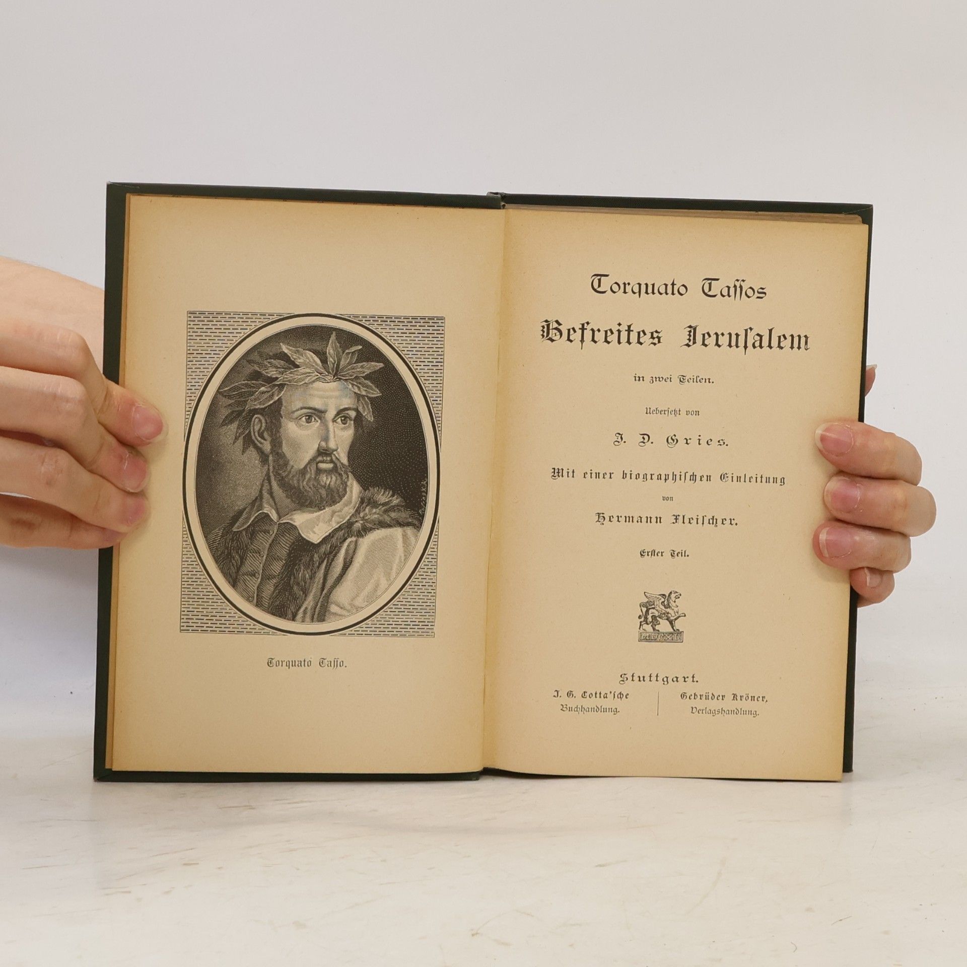 Torquato Tasso Befreites Jerusalem 1