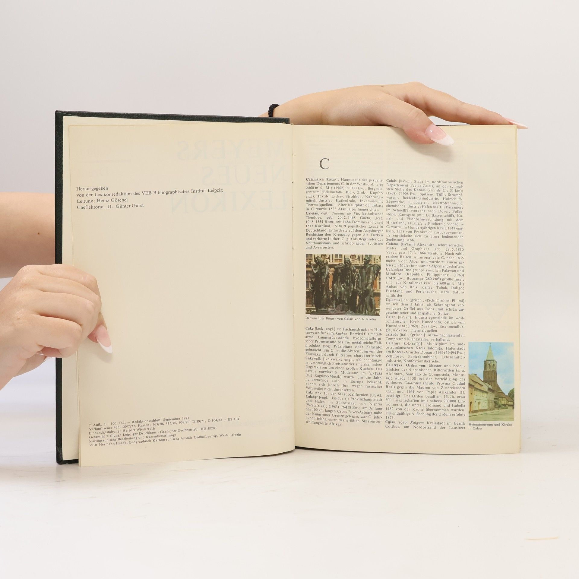 Autorenkollektiv Meyers neues Lexikon 3. Cajam-Drent