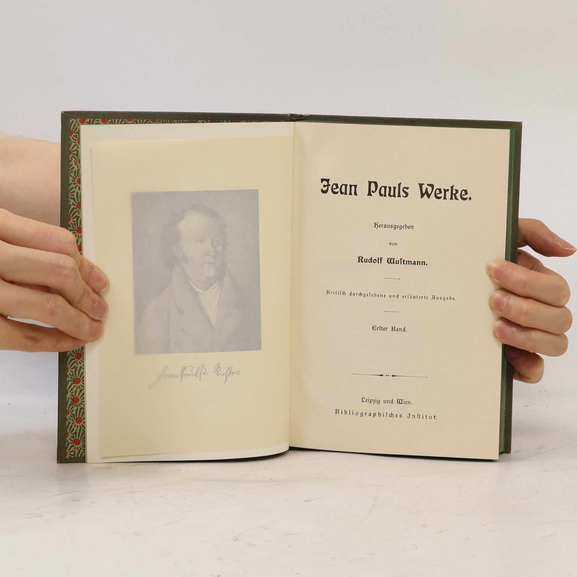 Jean Paul Jean Pauls Werke. Band 1