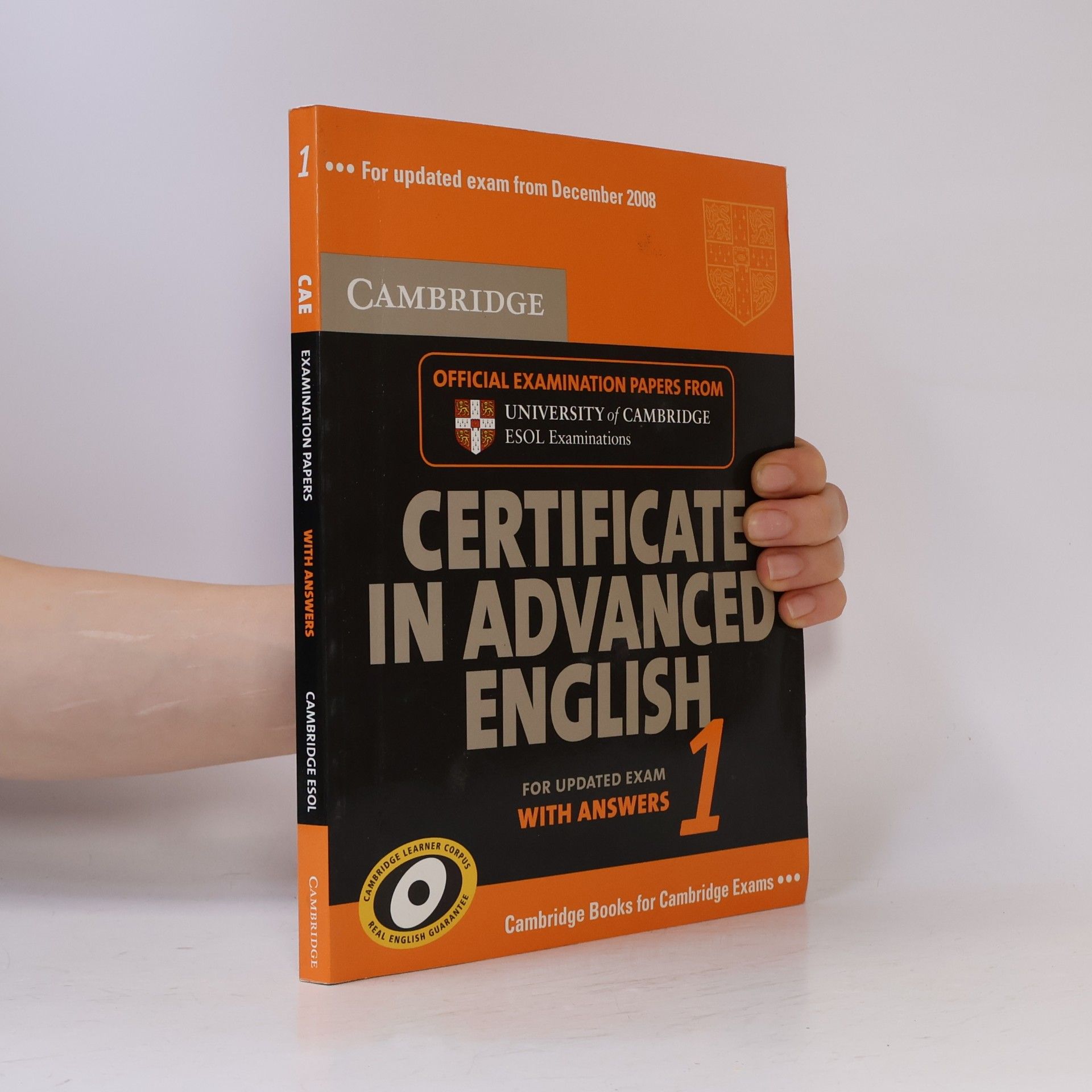 Kolektiv autorů Cambridge Certificate in Advanced English 1