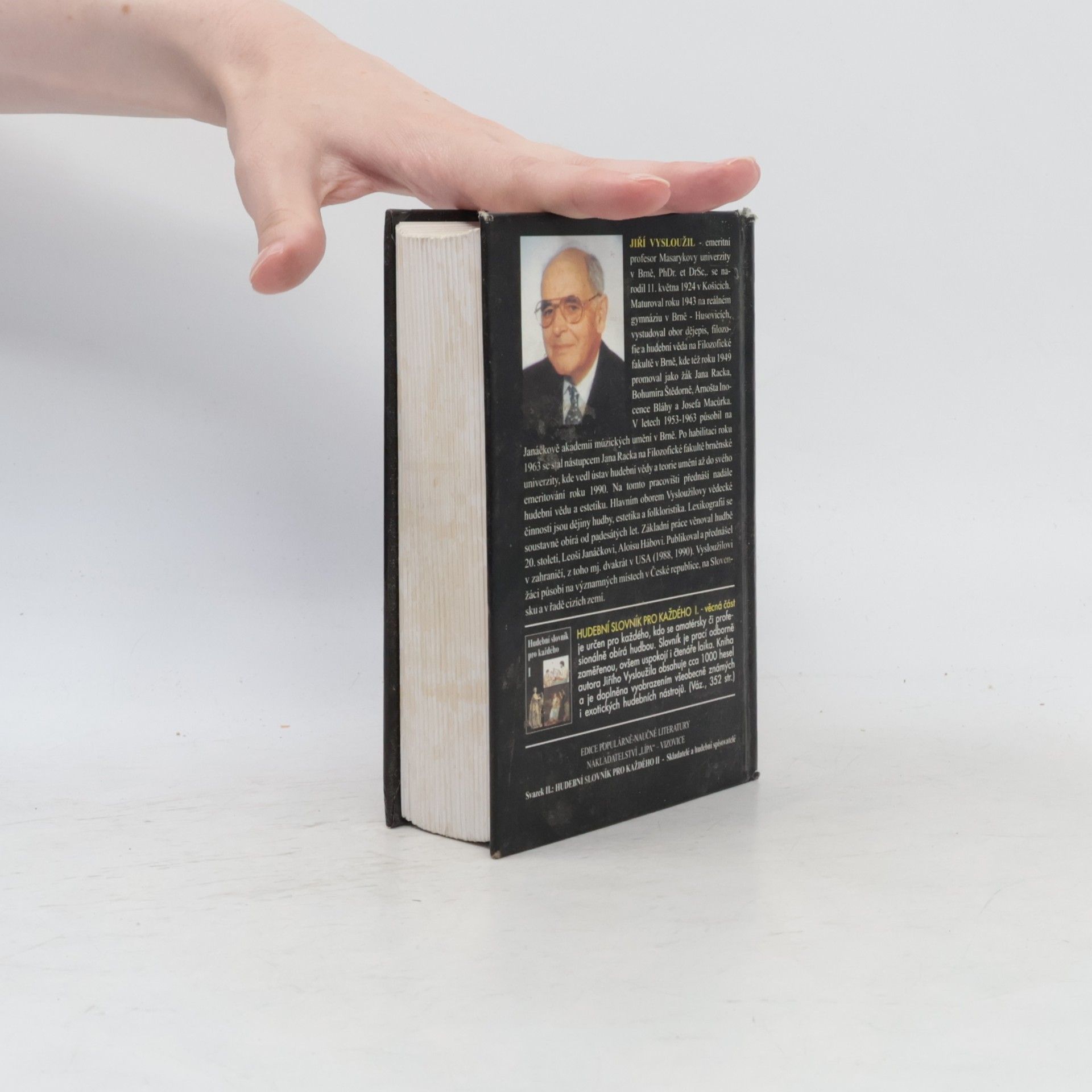 Jiří Vysloužil Hudební slovník pro každého. II. díl, Skladatelé a hudební spisovatelé