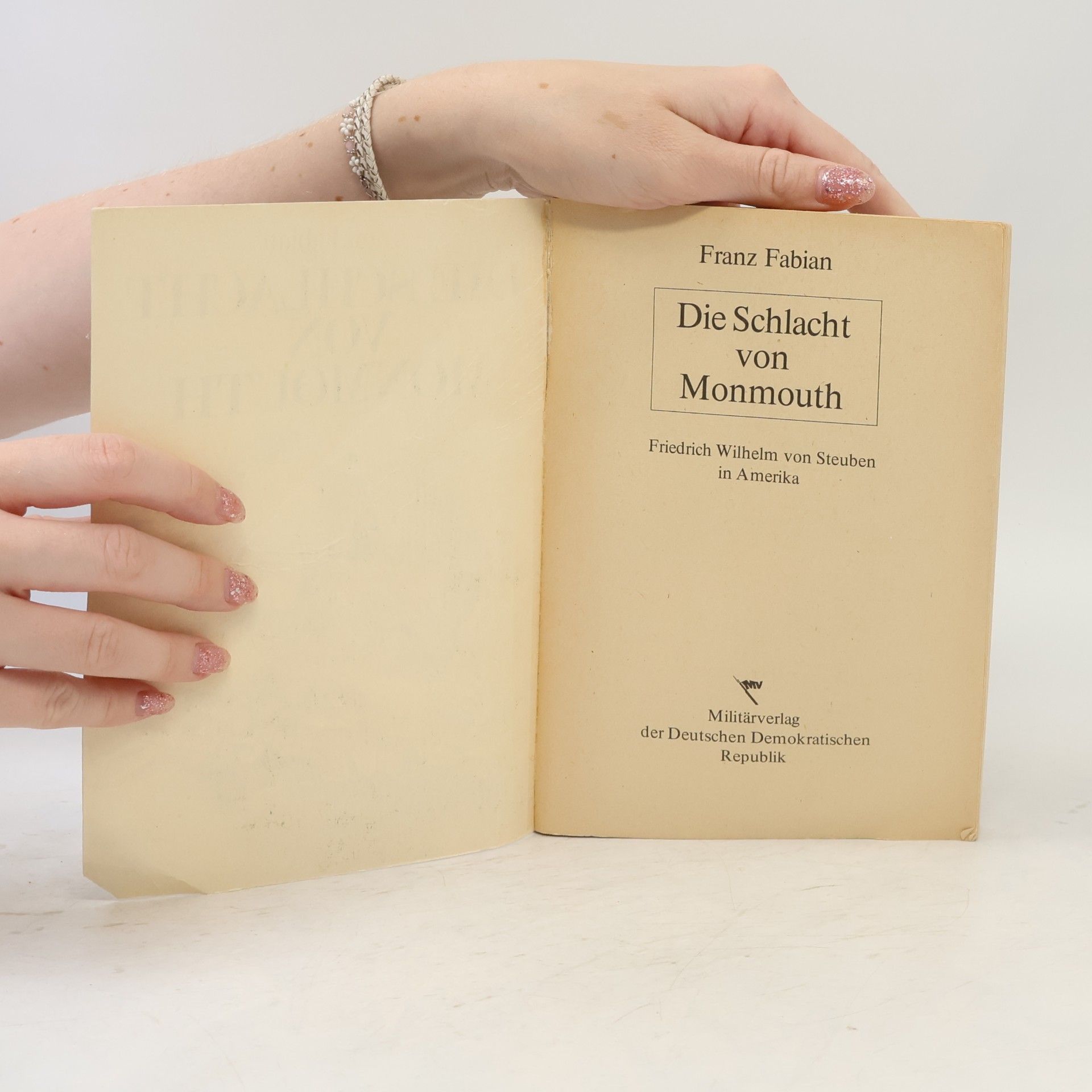 Frank Fabian Die Schlacht von Monmouth