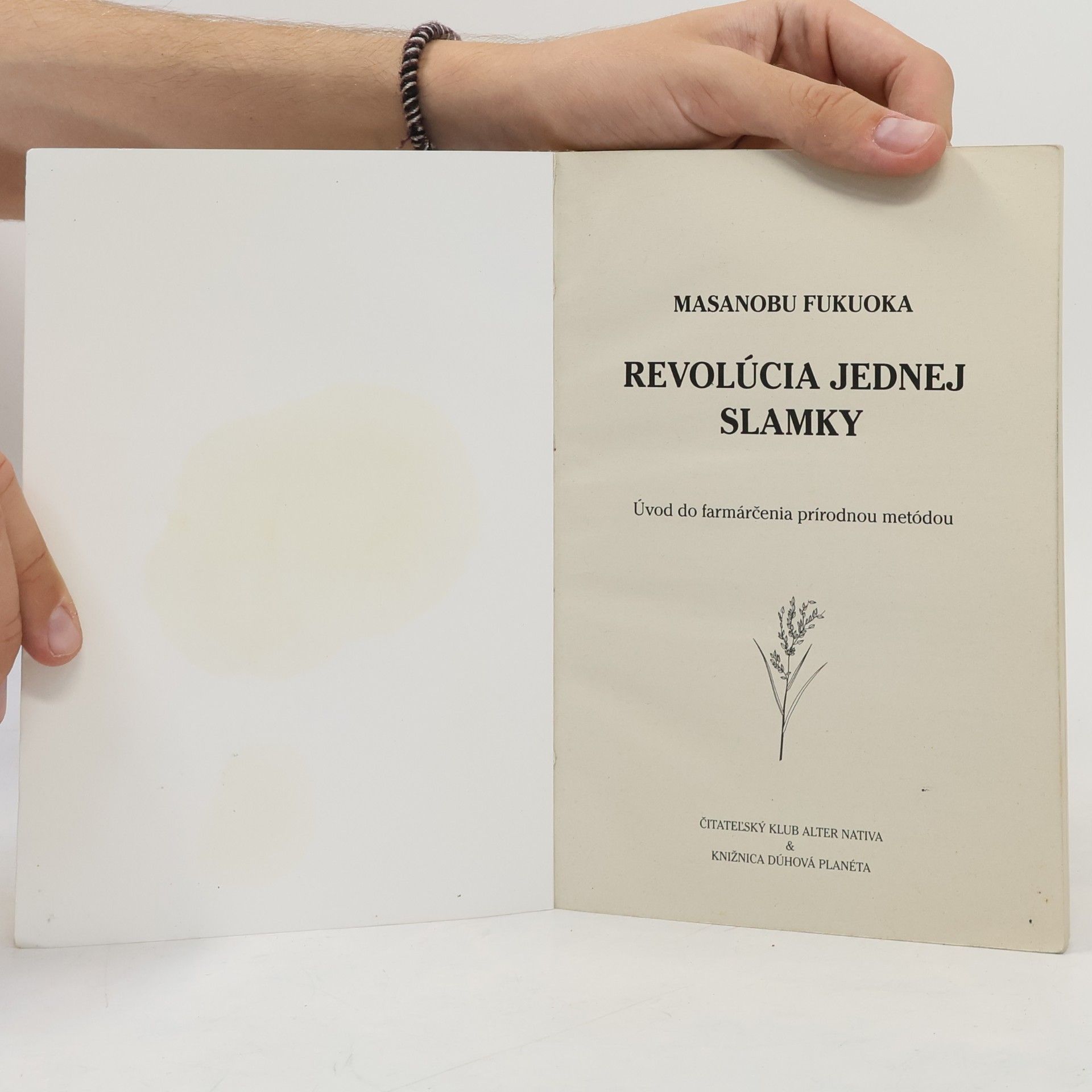 Masanobu Fukuoka Revolúcia jednej slamky