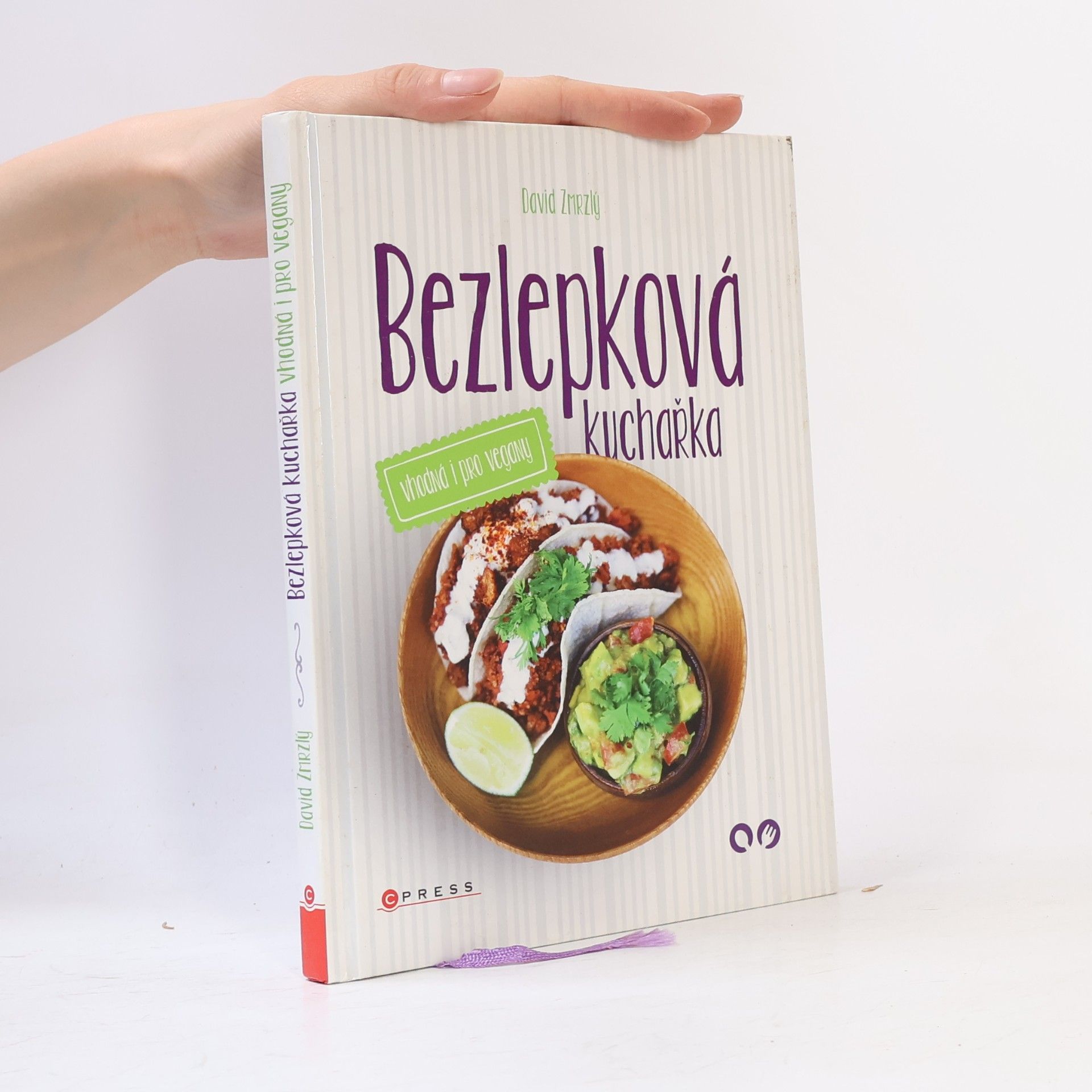 David Zmrzlý Bezlepková kuchařka vhodná i pro vegany