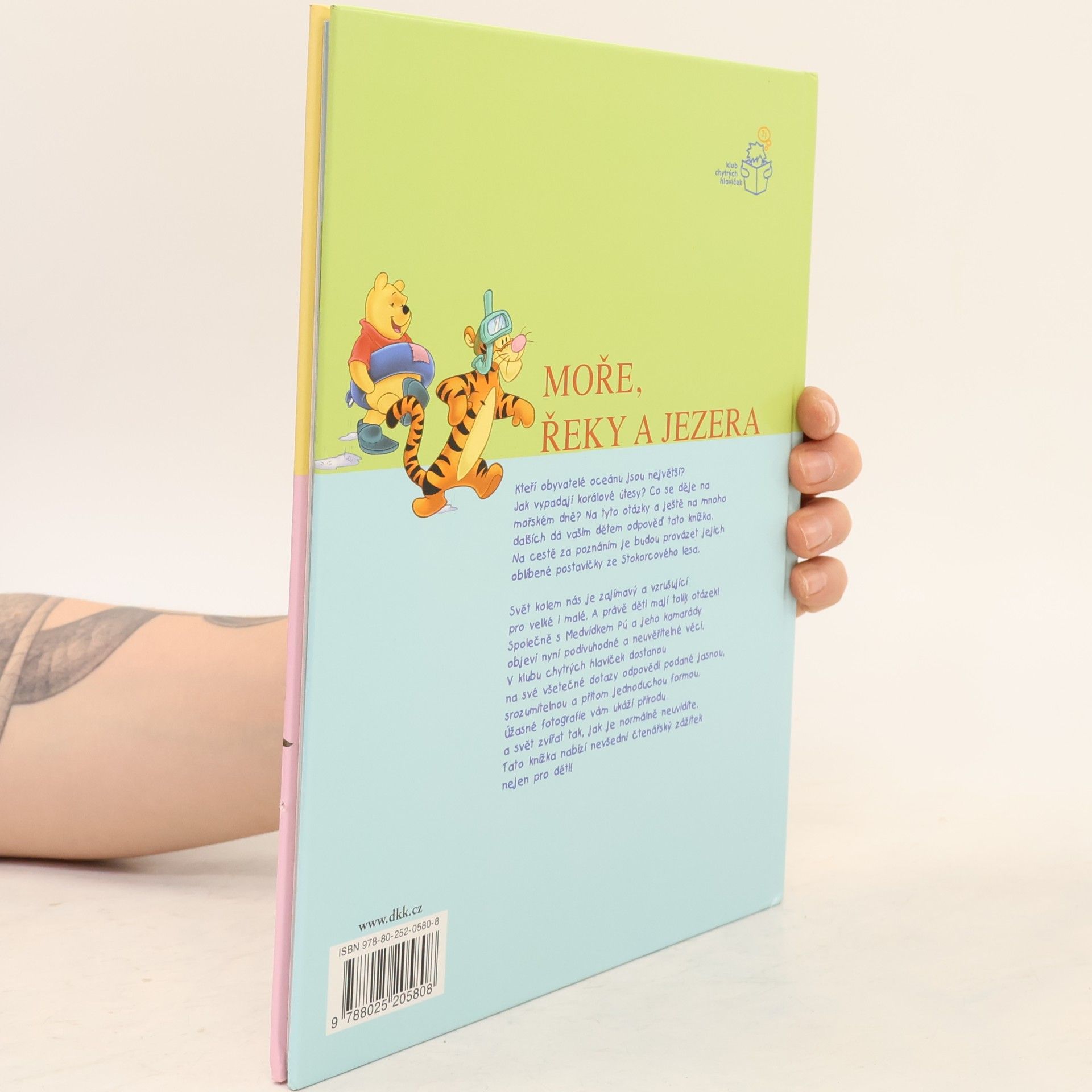 Walt Disney Moje první kniha moří, řek a jezer s Medvídkem Pú a jeho přáteli