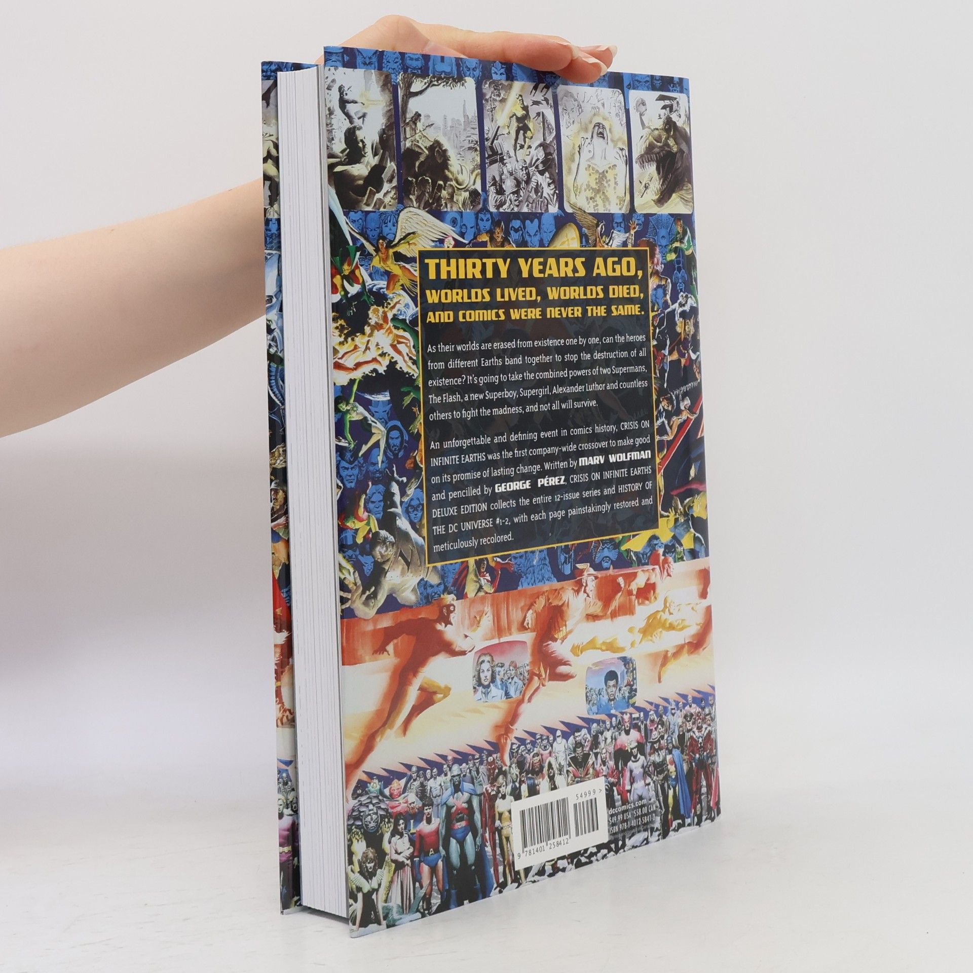 Marv Wolfman Crisis On Infinite Earths Deluxe Edition