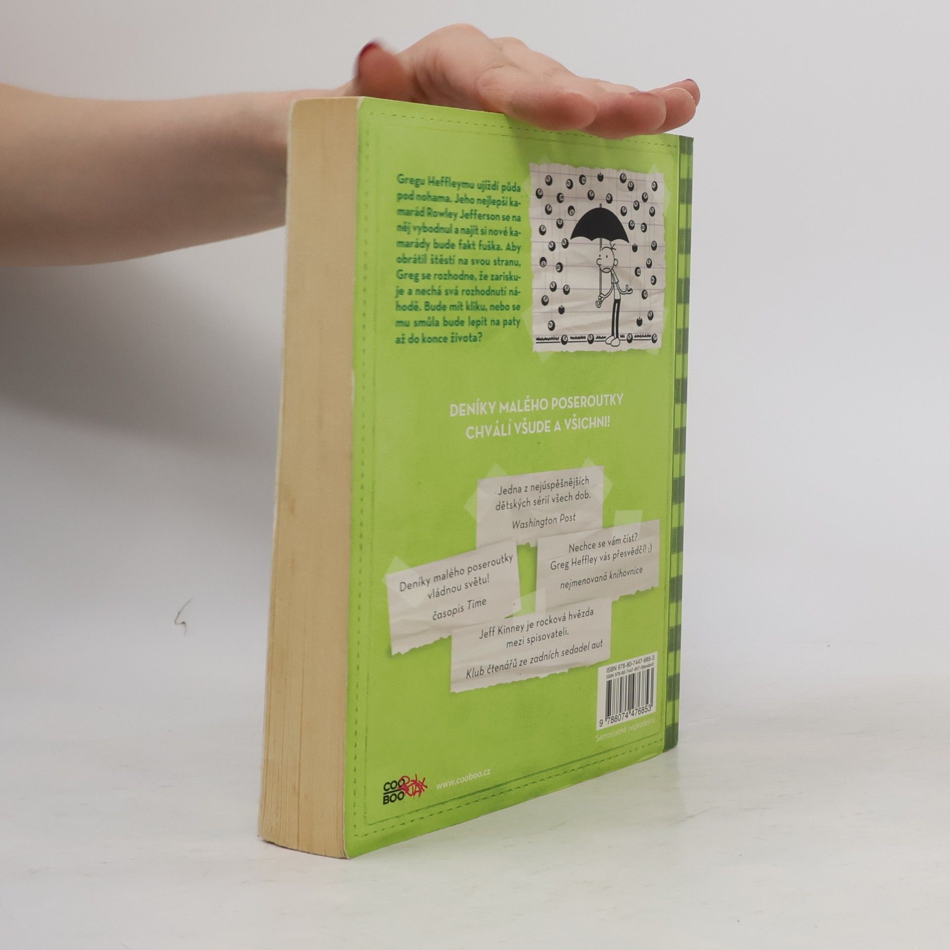 Jeff Kinney Deník malého poseroutky 8. Fakt smůla