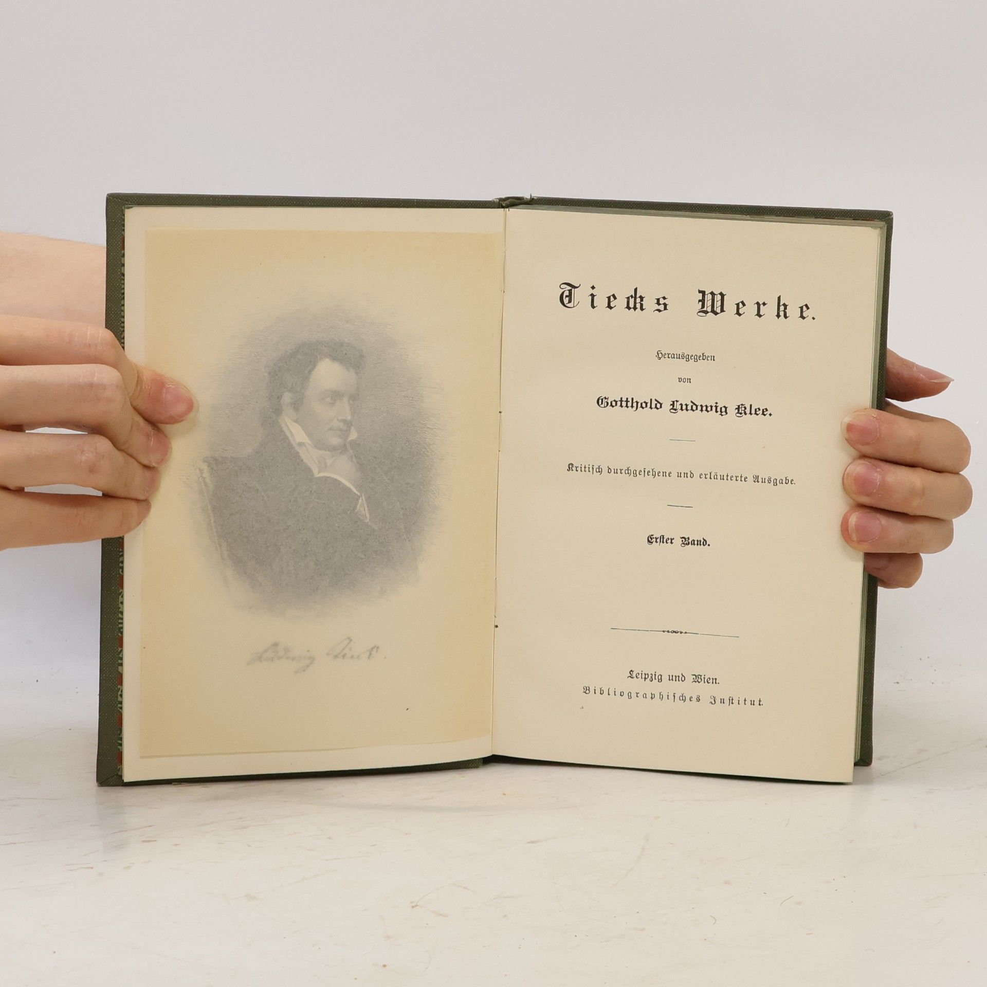 Ludwig Tieck Tiecks Werke. Band 1