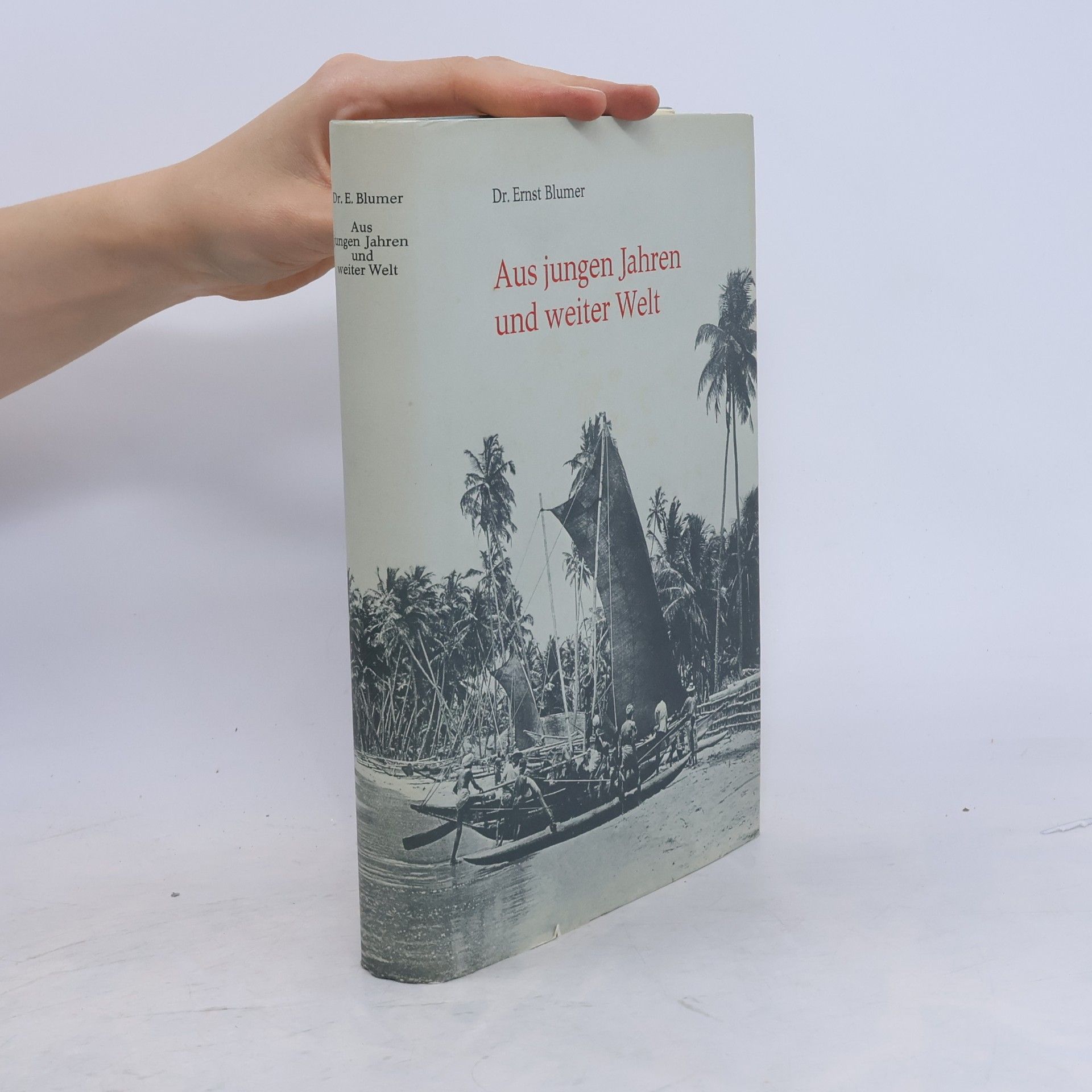 Ernst Blumer Aus jungen Jahren und weiter Welt