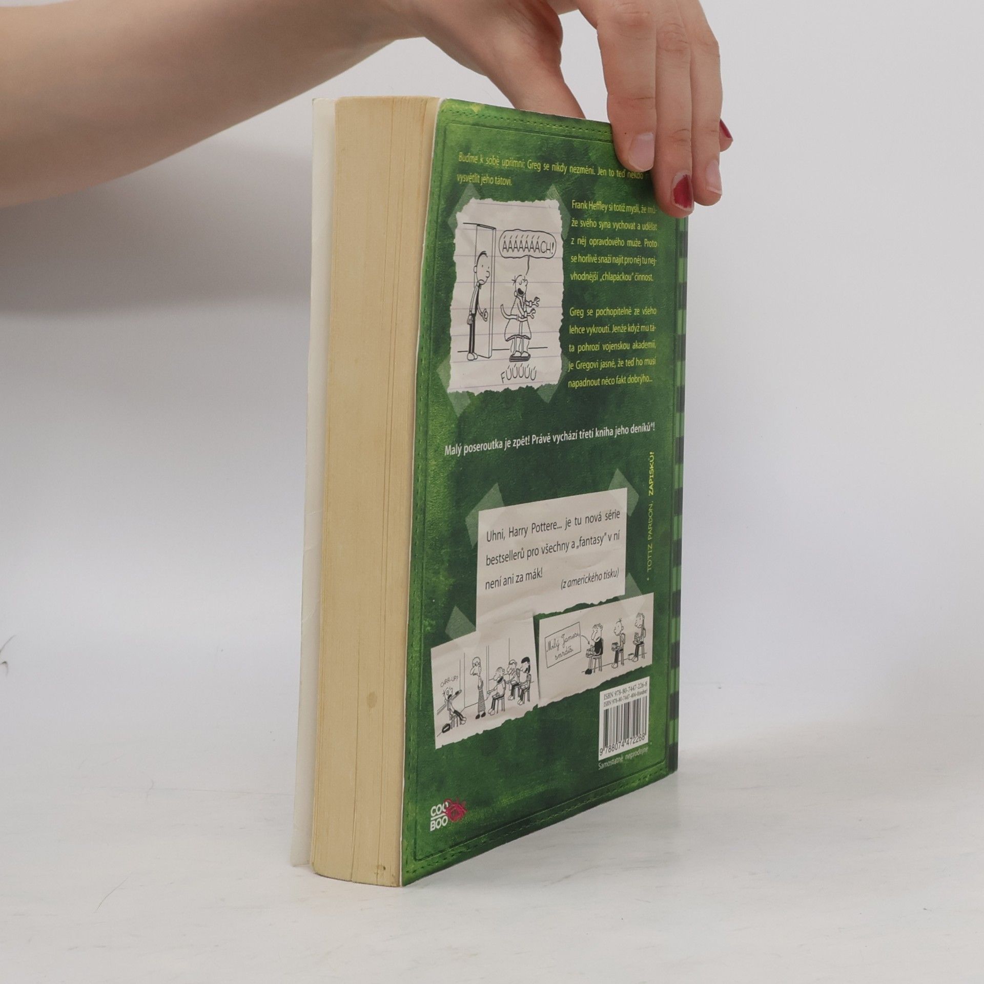 Jeff Kinney Deník malého poseroutky 3. Poslední kapka