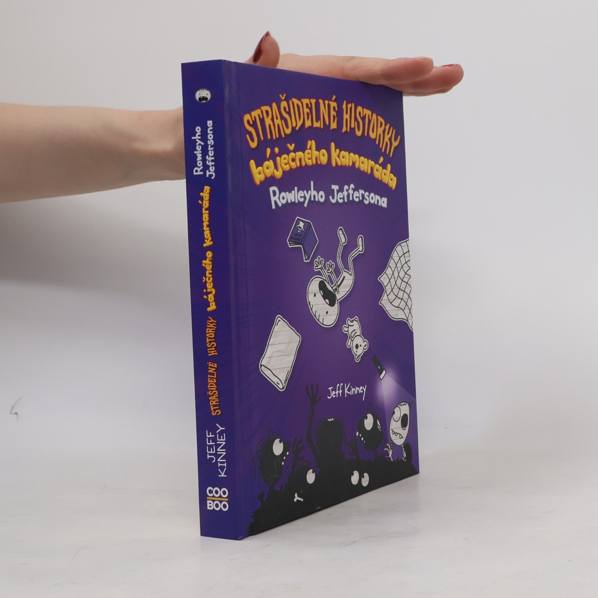 Jeff Kinney Strašidelné historky báječného kamaráda Rowleyho Jeffersona