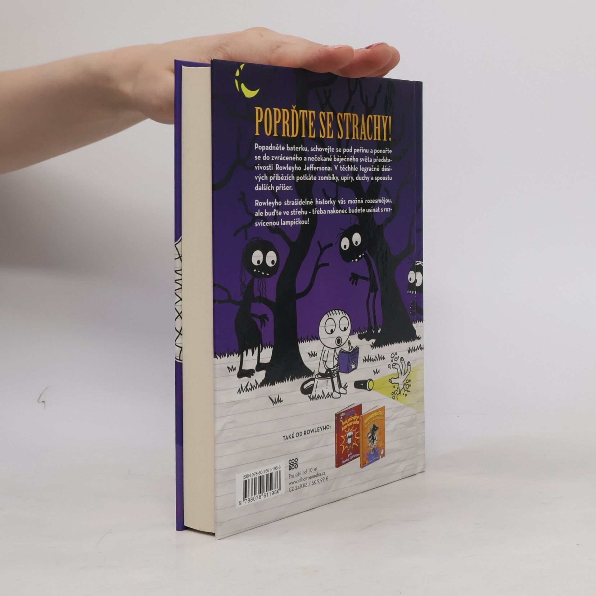 Jeff Kinney Strašidelné historky báječného kamaráda Rowleyho Jeffersona