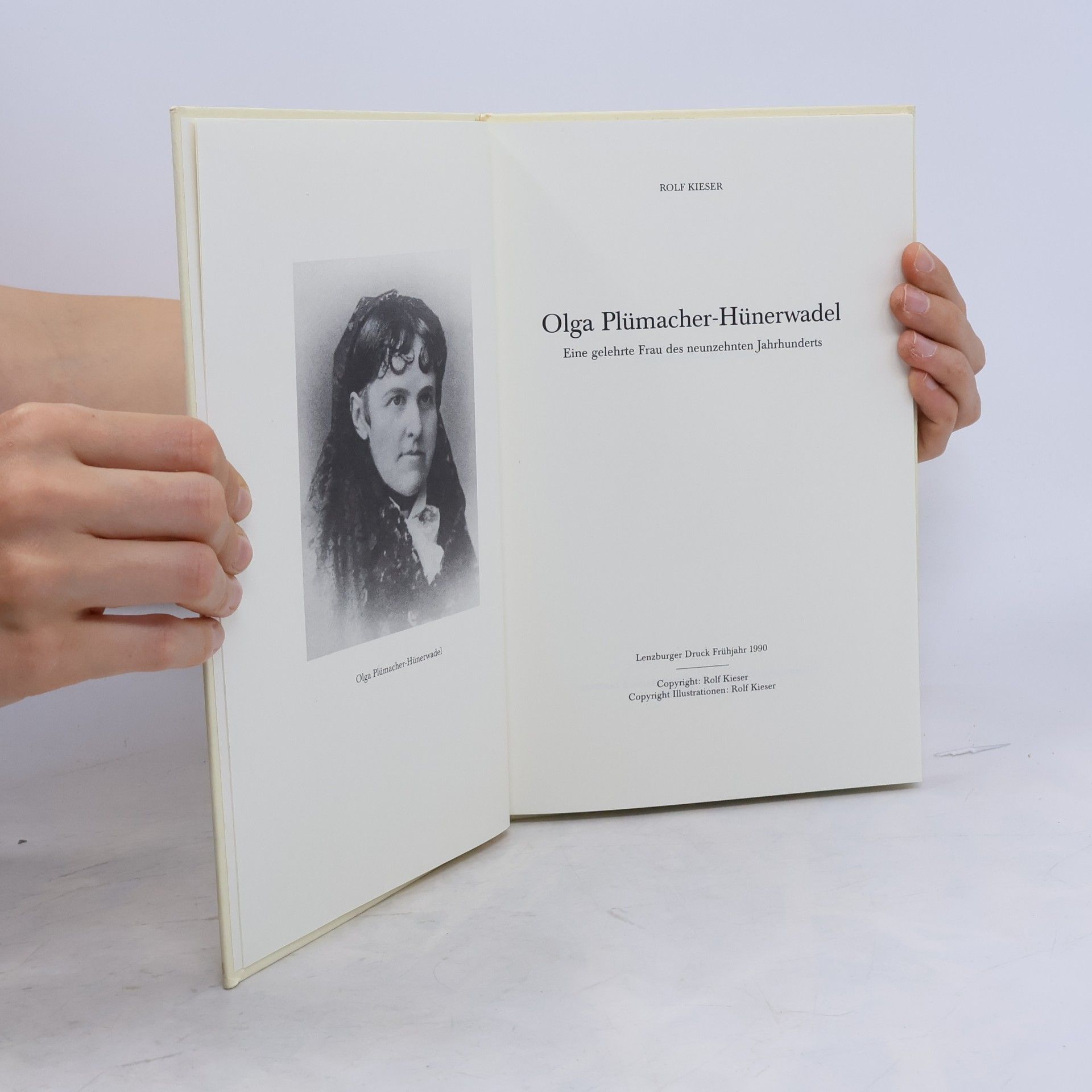 Rolf Kieser Olga Plümacher-Hünerwadel