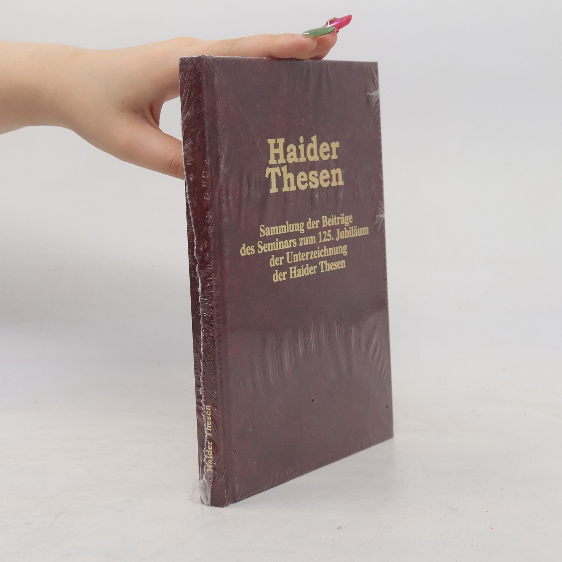 Vratislav Slezák Haider Thesen