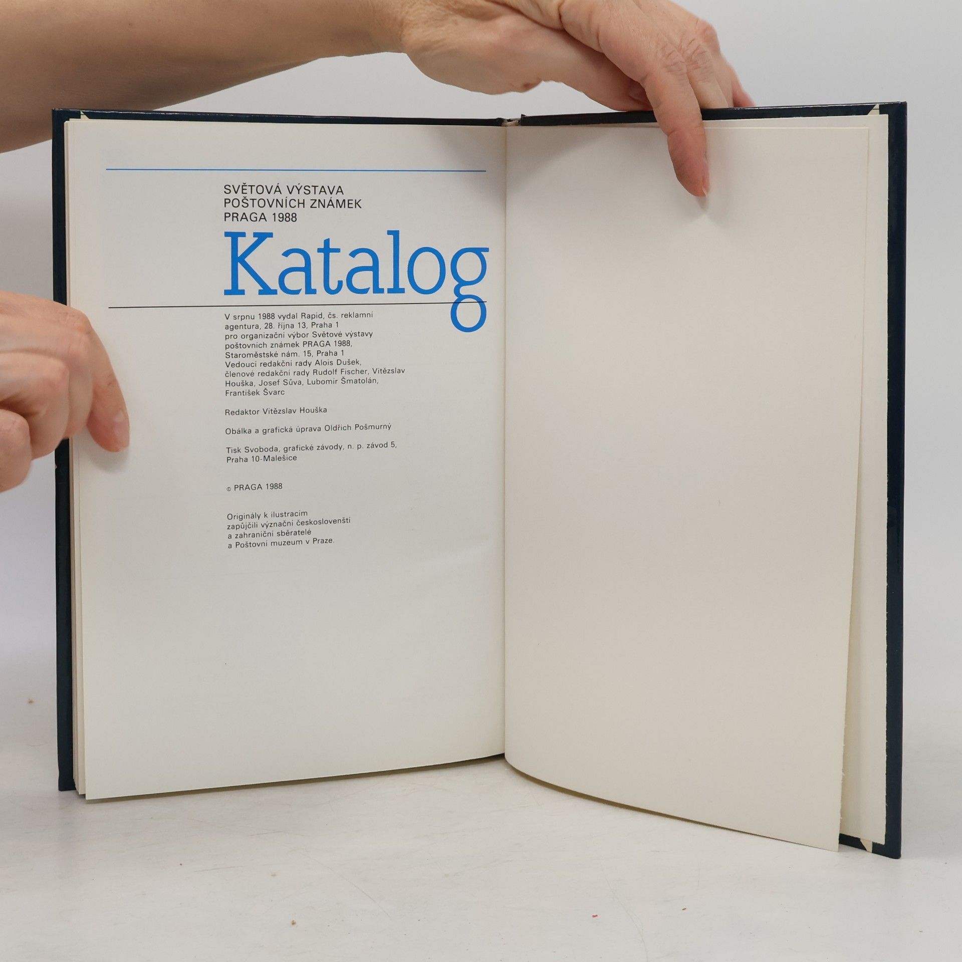 Autorenkollektiv Katalog. Světová výstava poštovních známek Praga 1988