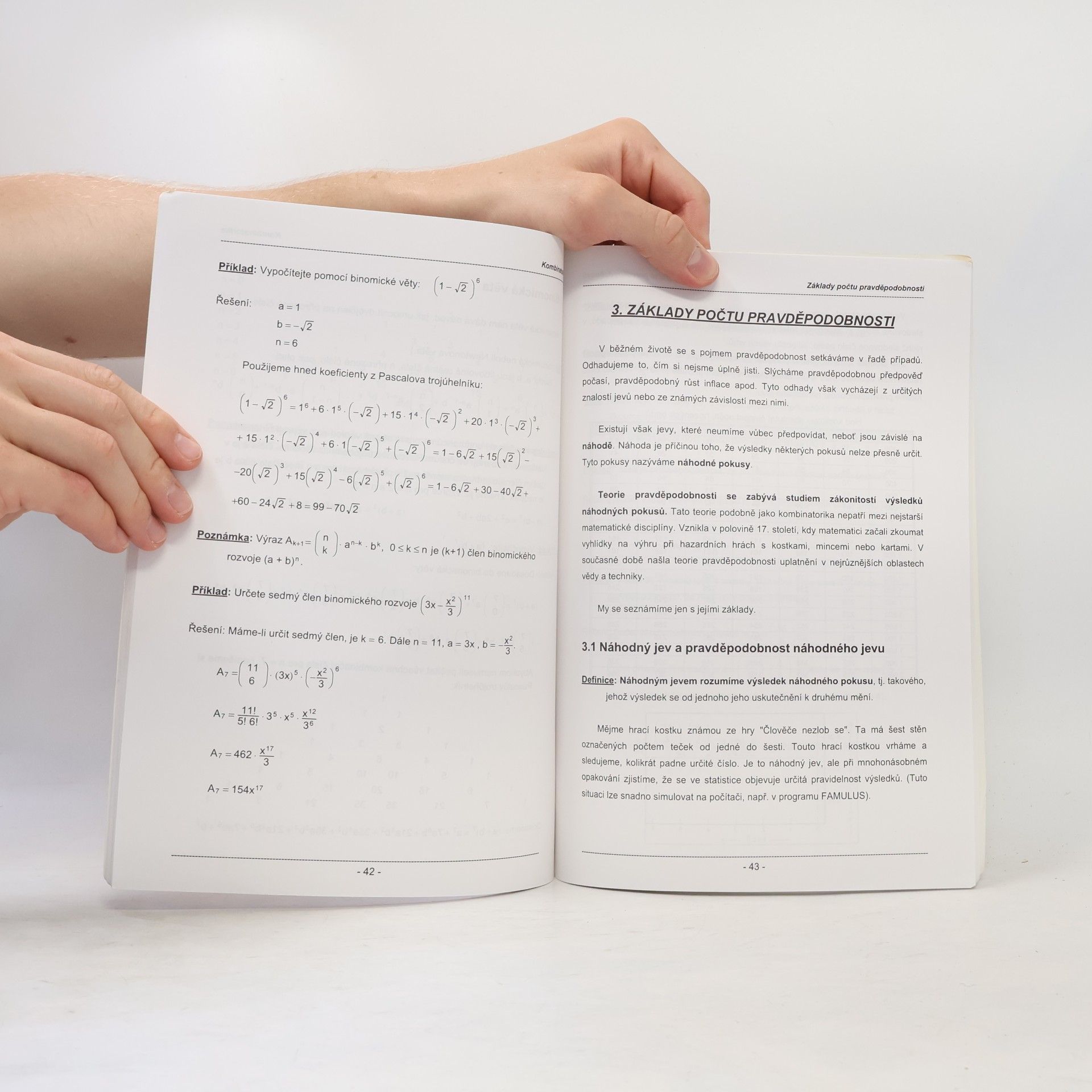 Jaroslav Klodner Matematika pro obchodní akademie, III. díl