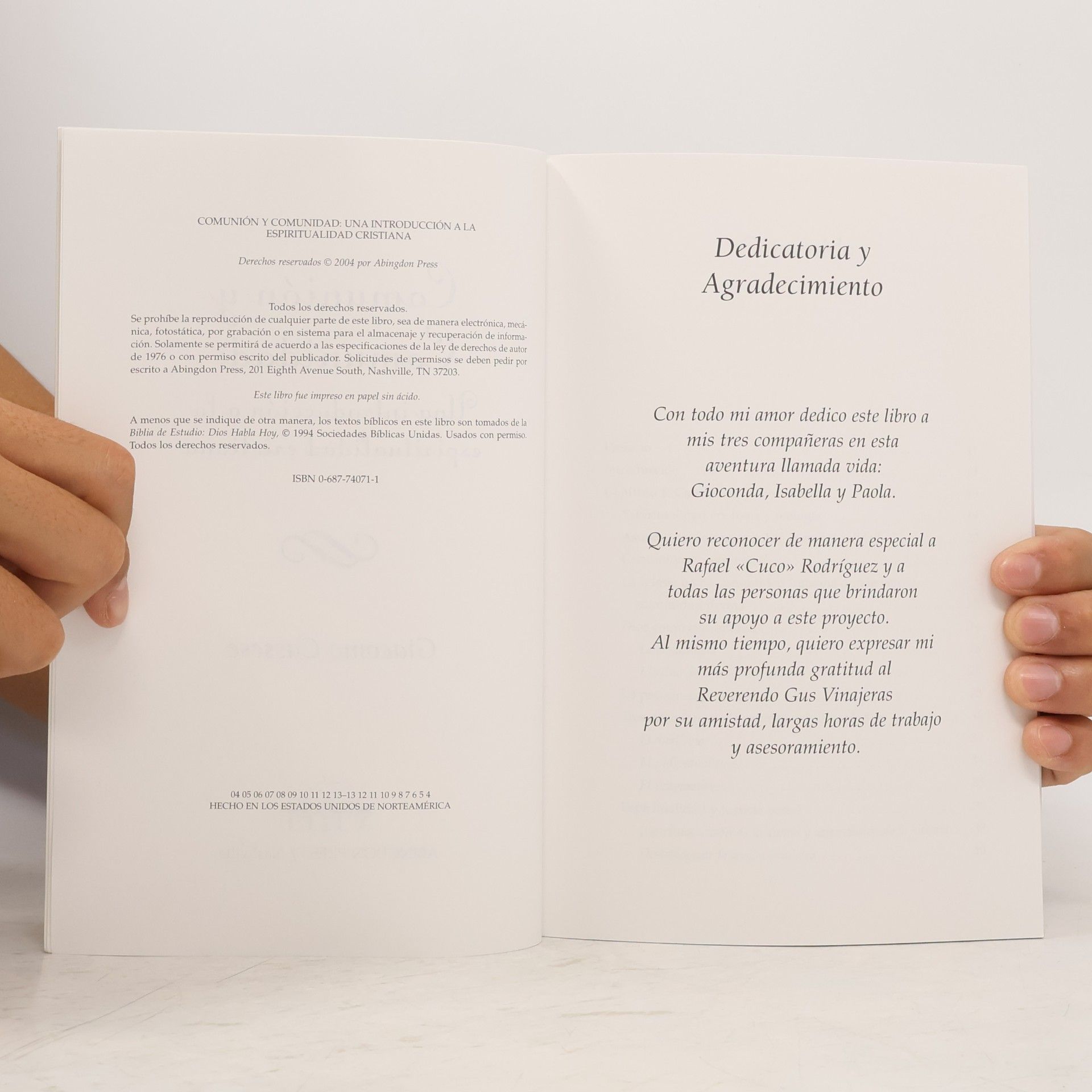 Giacomo Cassese Comunión y comunidad