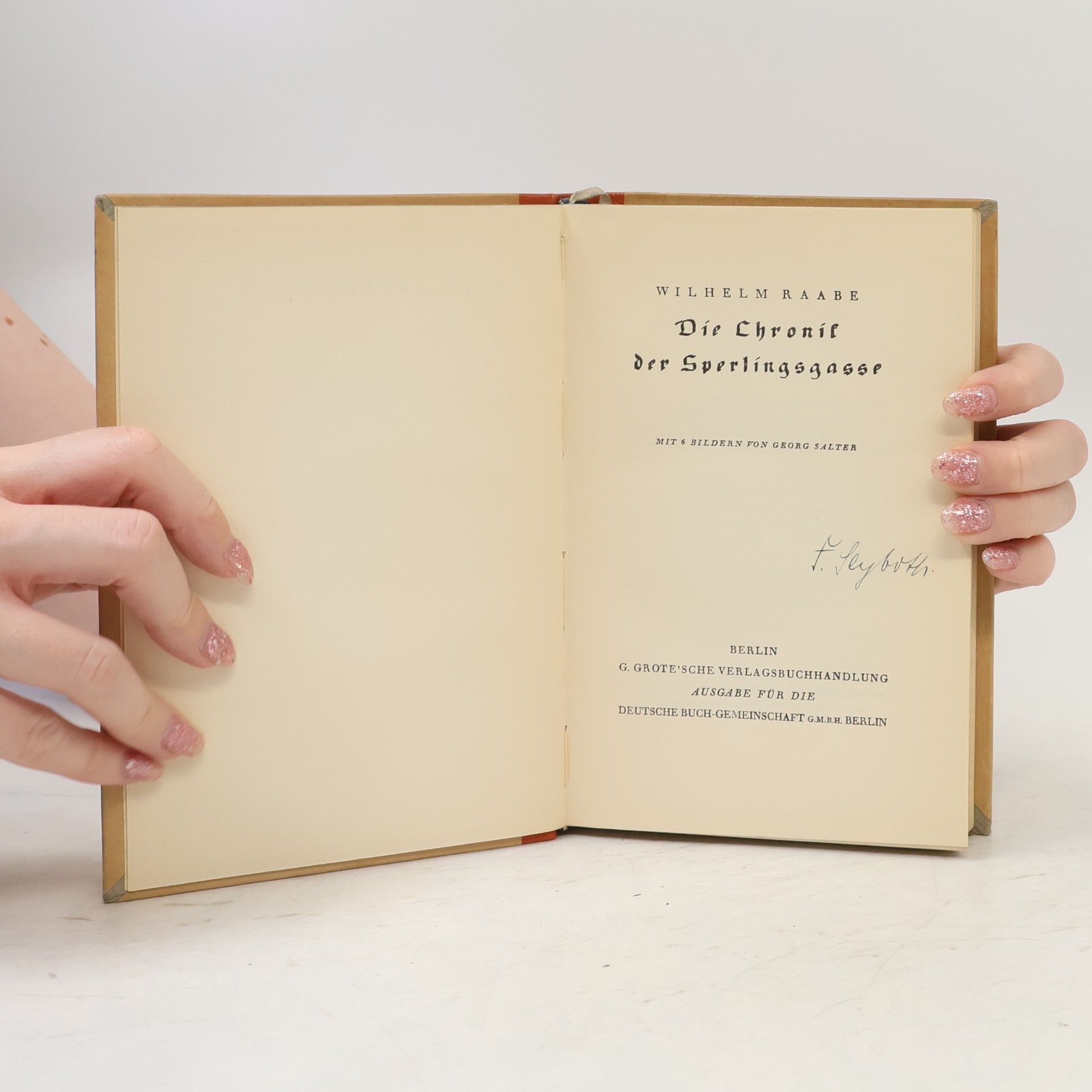 Wilhelm Raabe Die Chronik der Sperlingsgasse