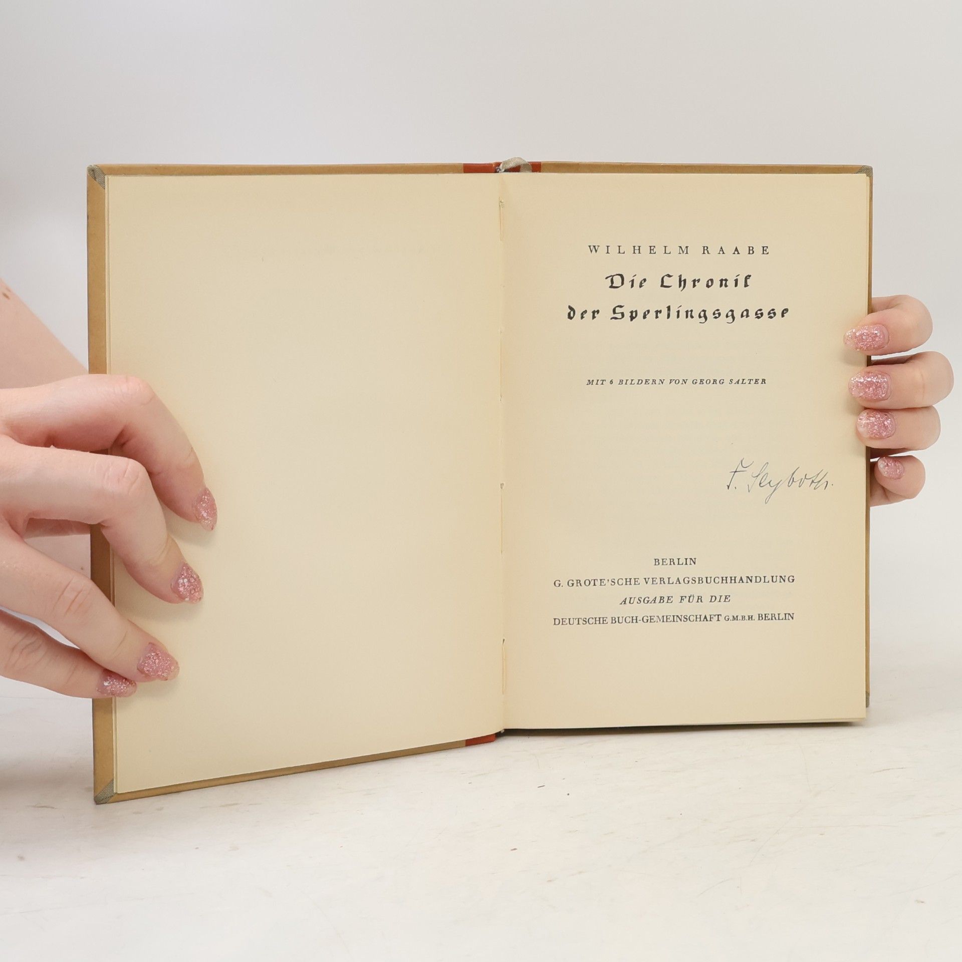 Wilhelm Raabe Die Chronik der Sperlingsgasse