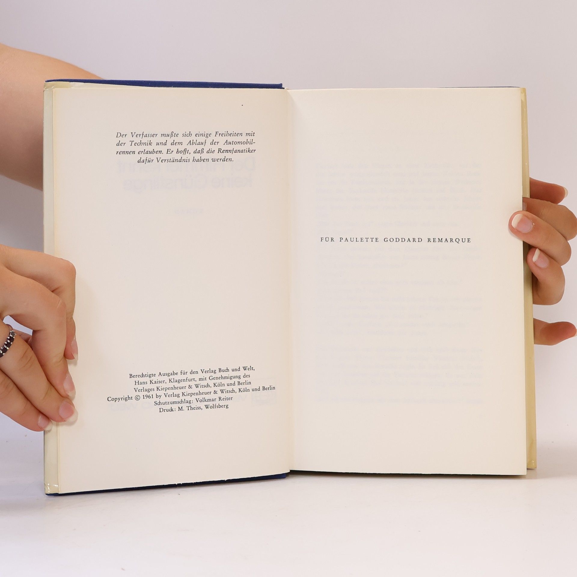 Erich Maria Remarque Der Himmel Kennt keine Günstlinge