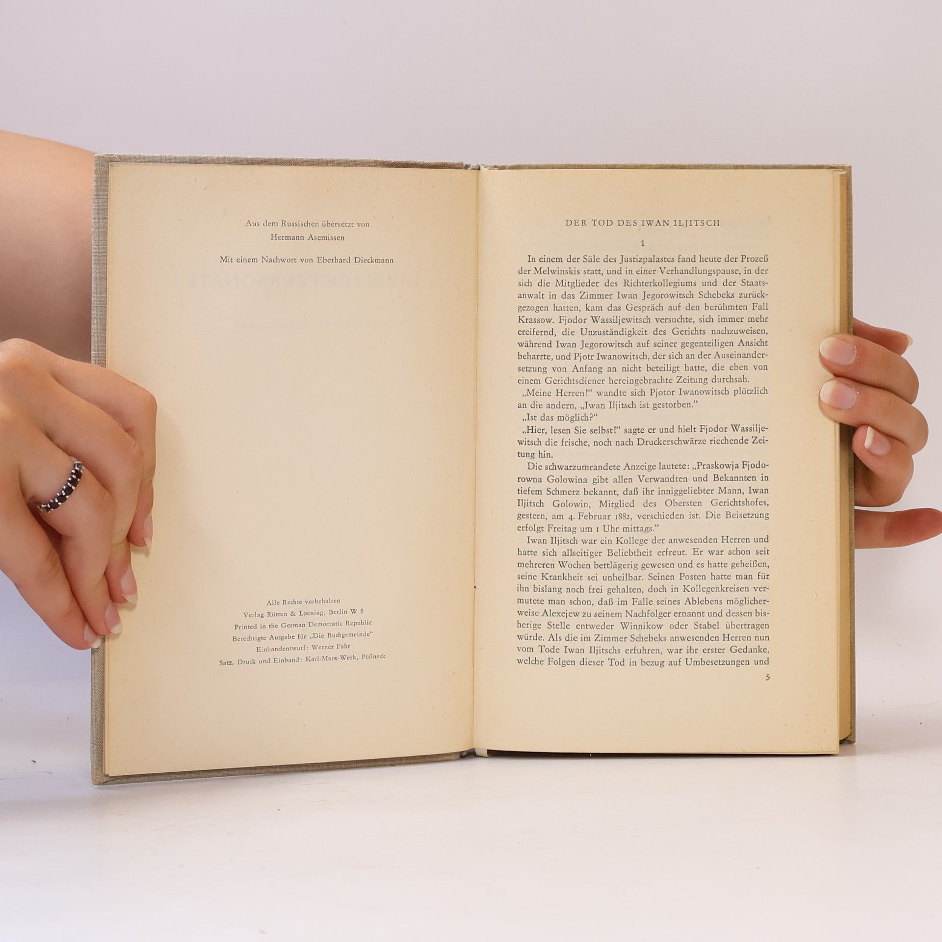 Léon Tolstoï Die Kreützersonate