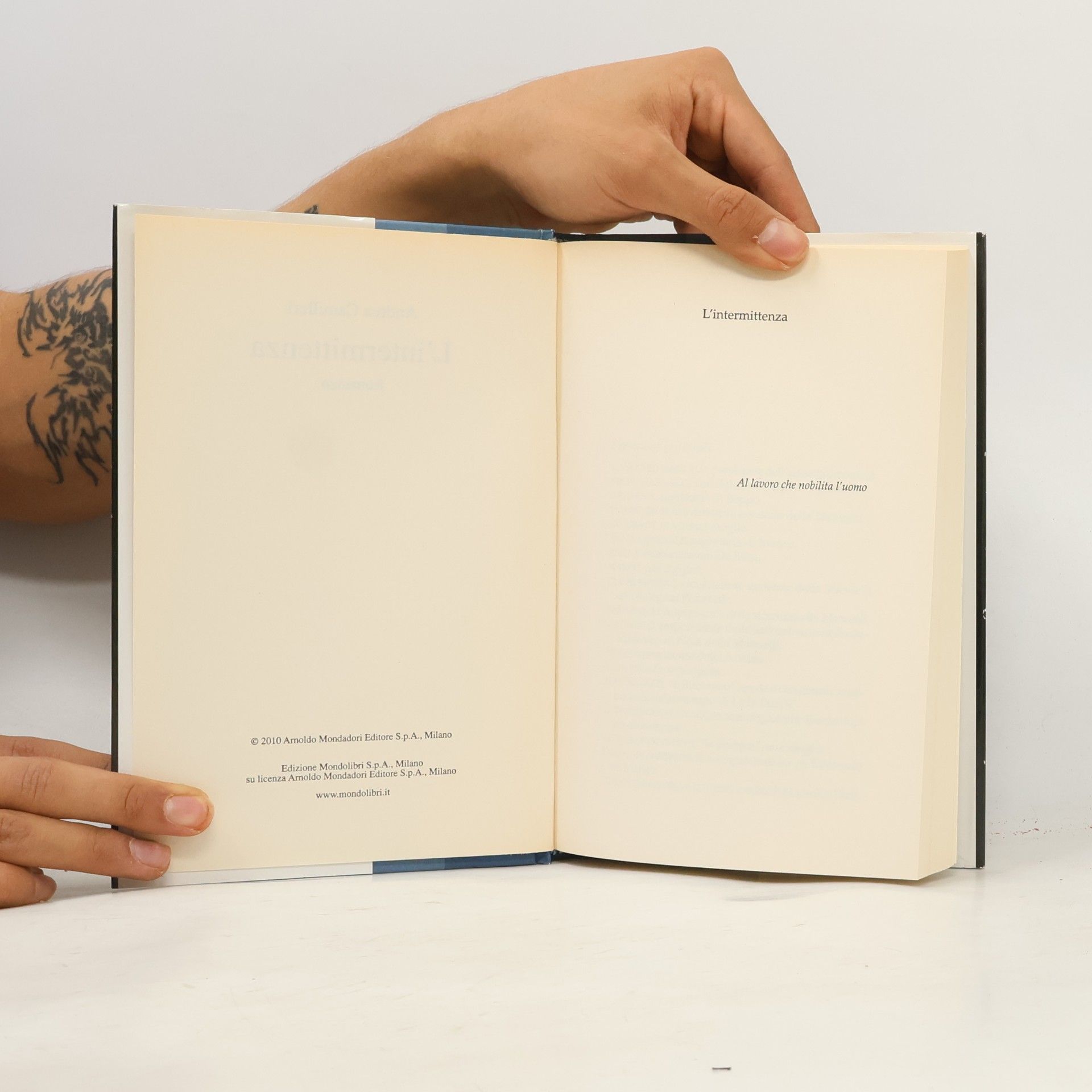 Andrea Camilleri L'intermittenza