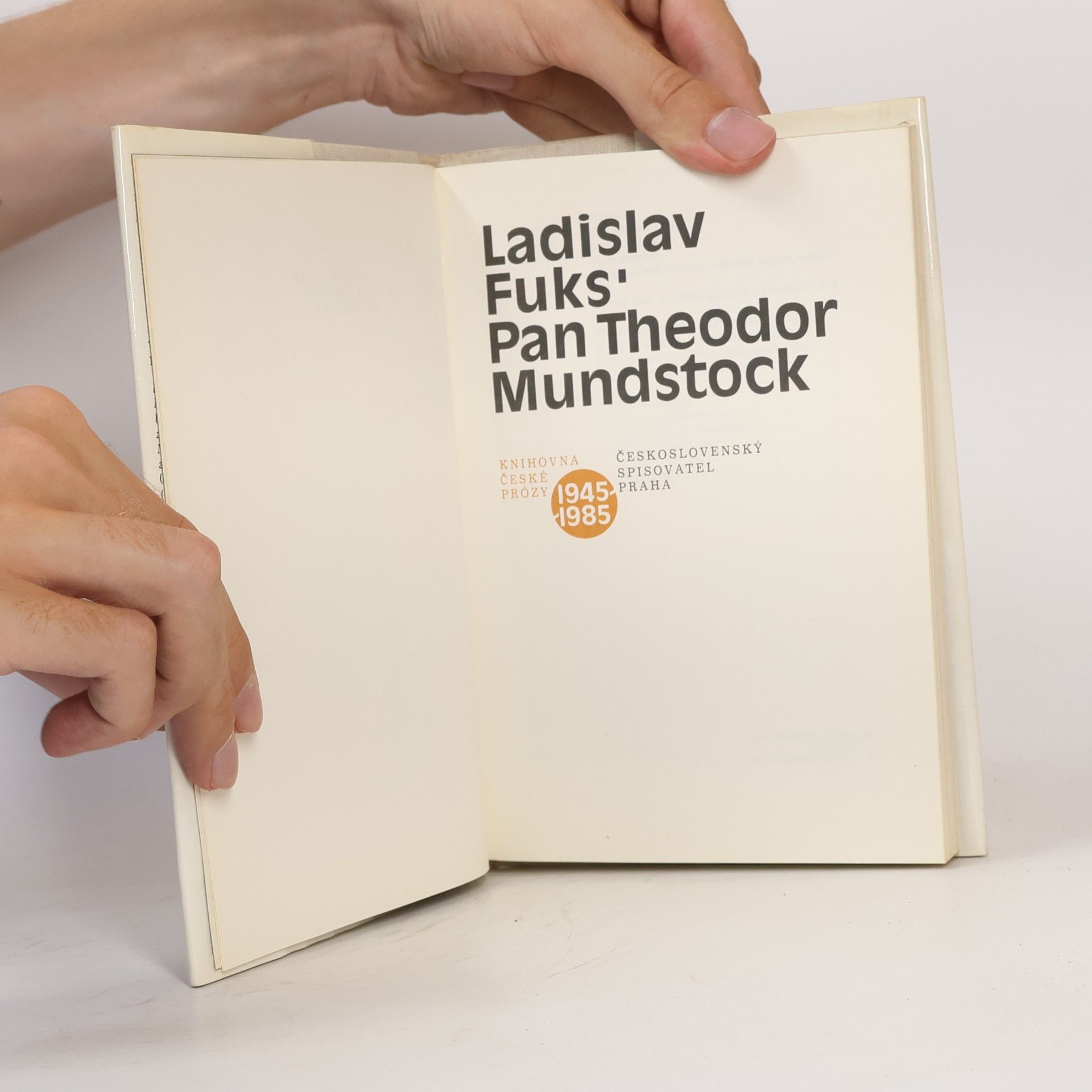 Ladislav Fuks Pan Theodor Mundstock