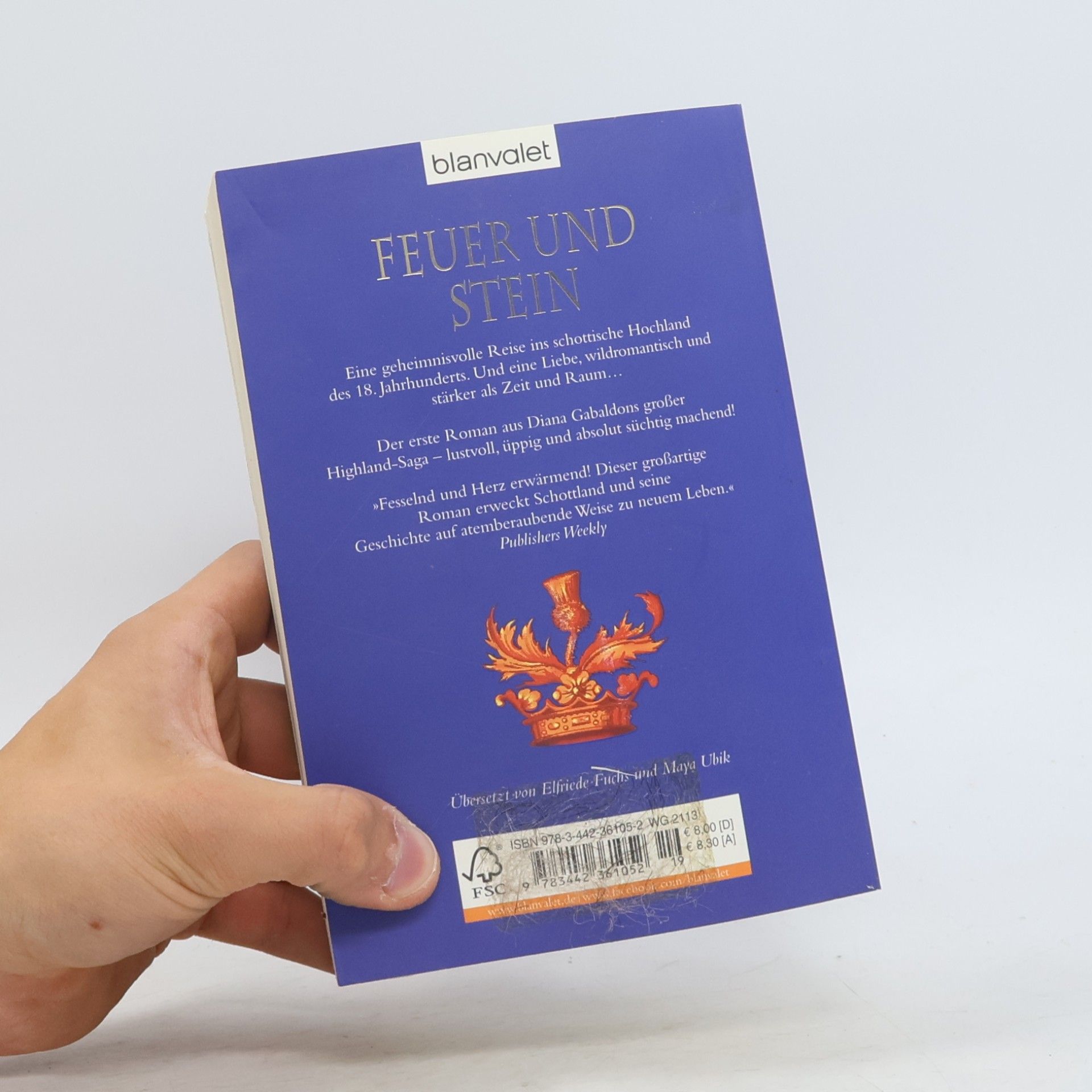 Diana Gabaldon Feuer und Stein