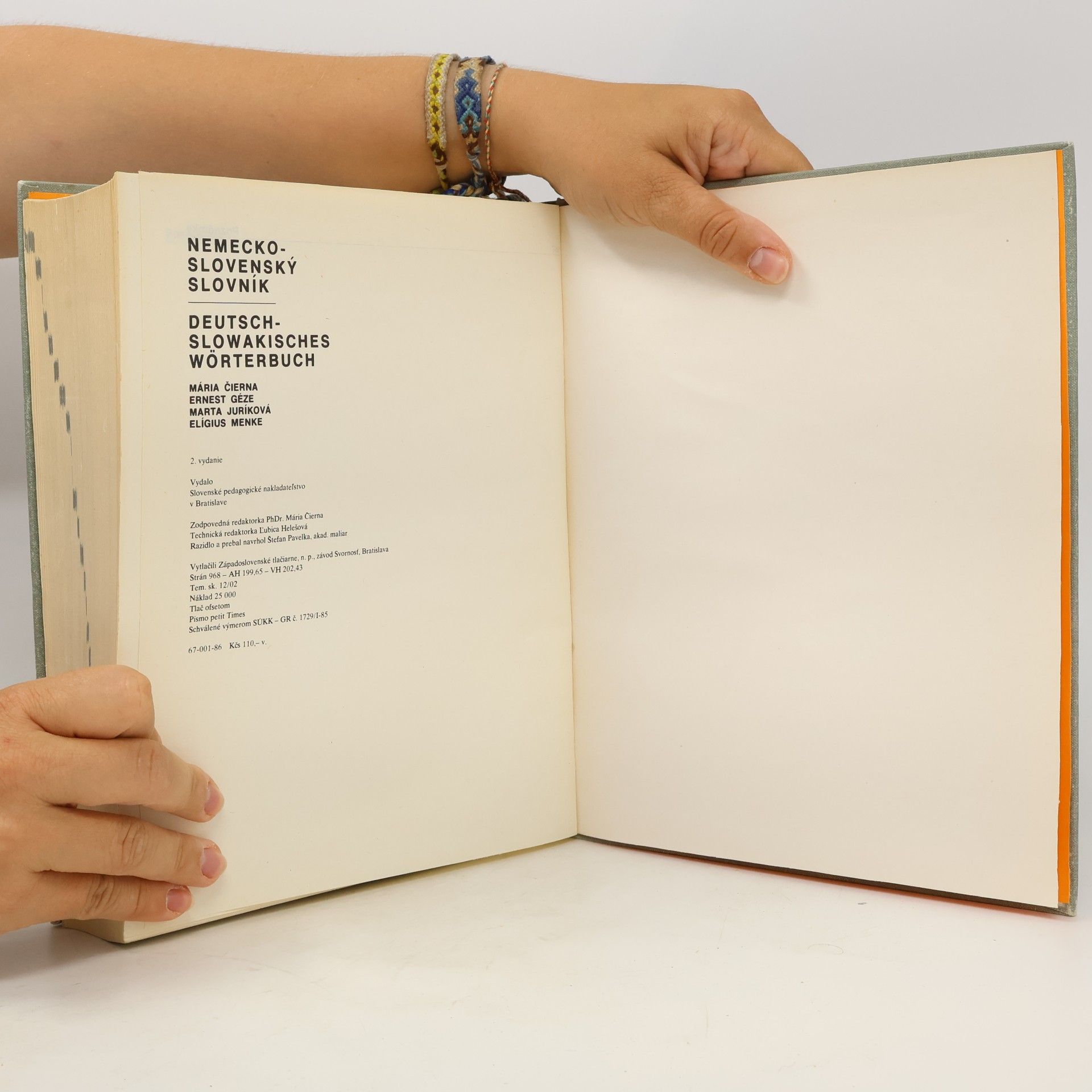 Mária Čierna Nemecko-slovenský slovník. Deutsch-slowakisches Wörterbuch