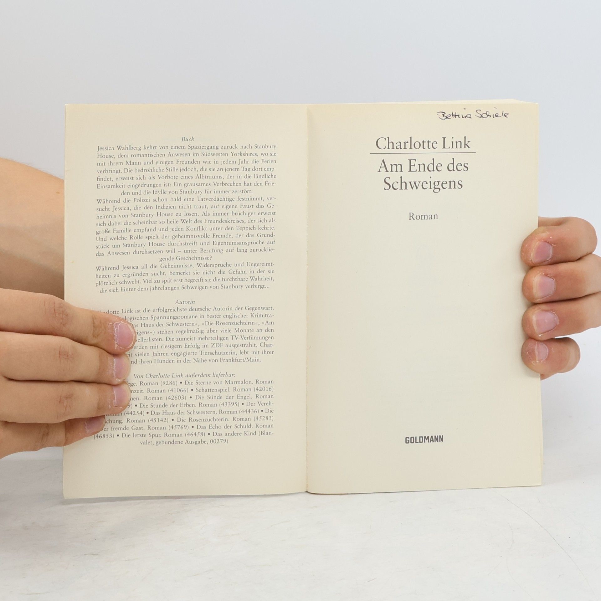 Charlotte Link Am Ende des Schweigens