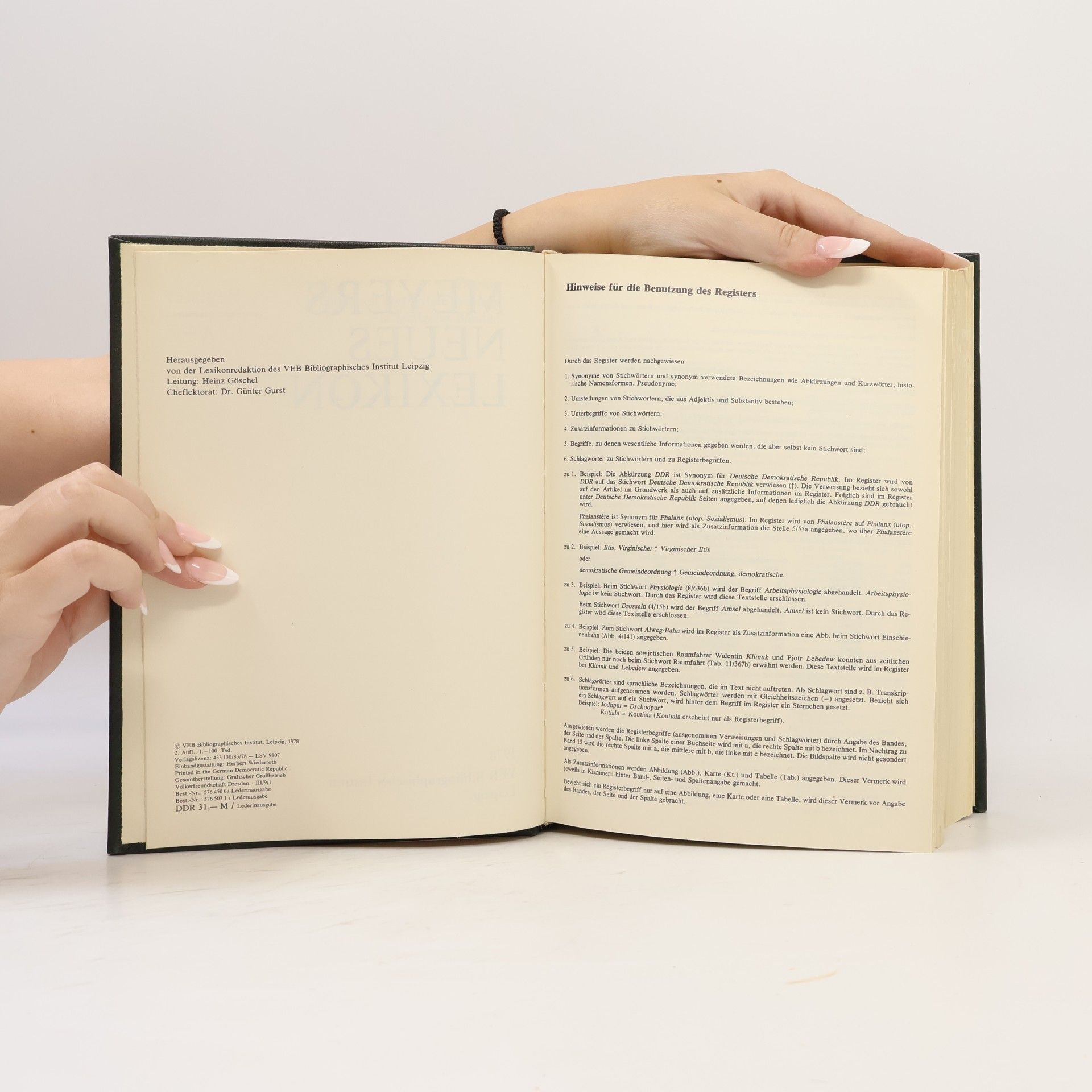 Autorenkollektiv Meyers neues Lexikon 16. Register A - Z
