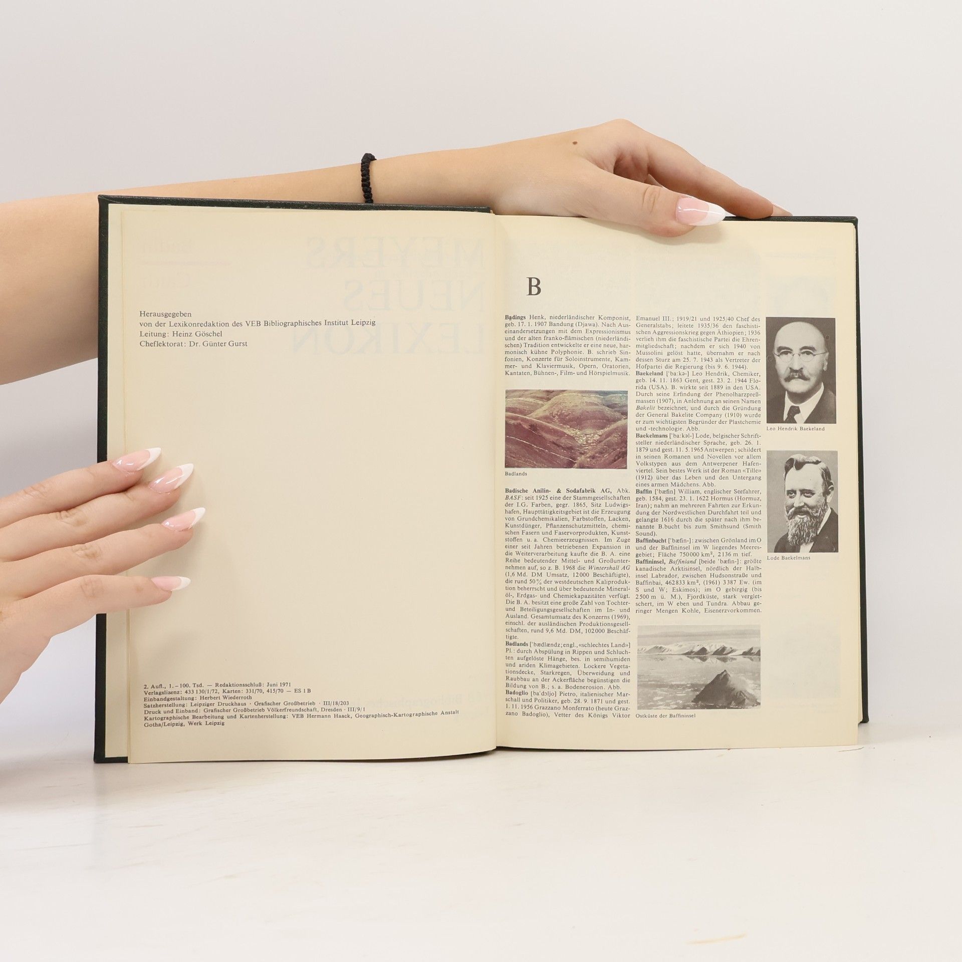 AA.VV. Meyers neues Lexikon 2. Badin - Caith