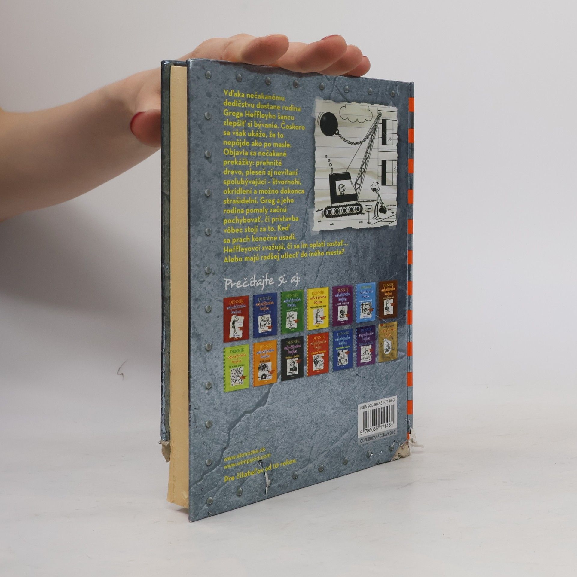 Jeff Kinney Denník odvážneho bojka 14. Na spadnutie