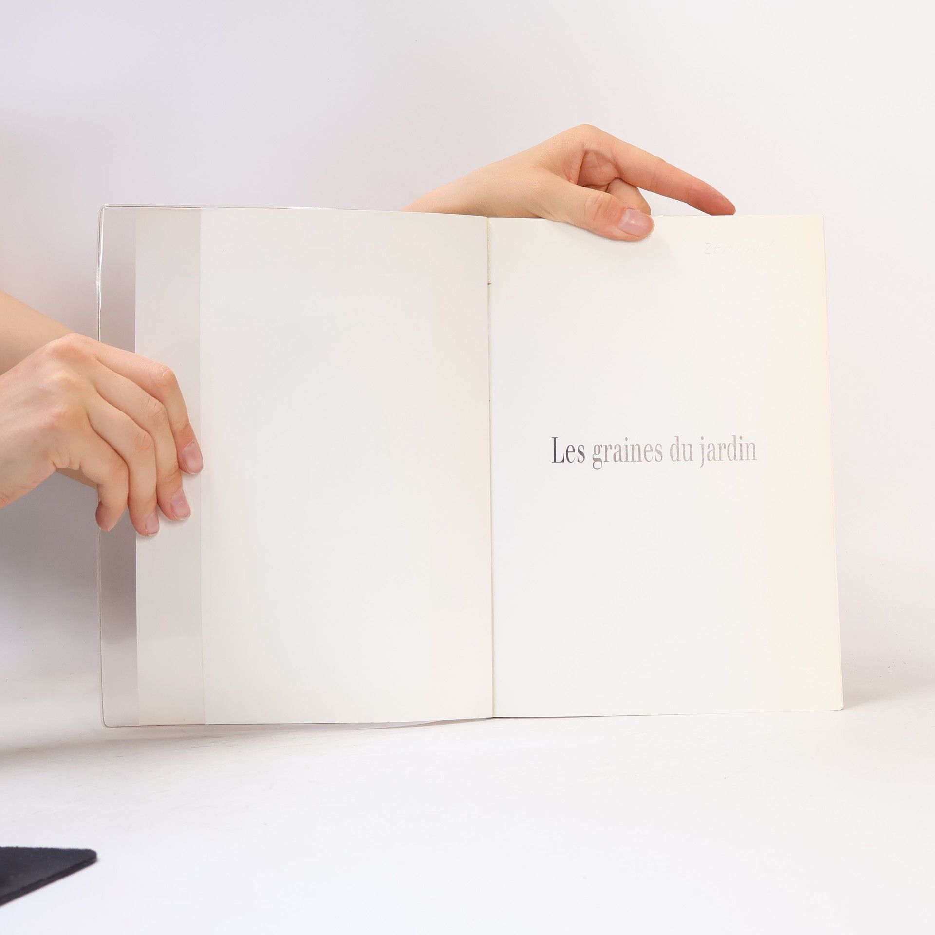 Jérôme Goust Les graines du jardin