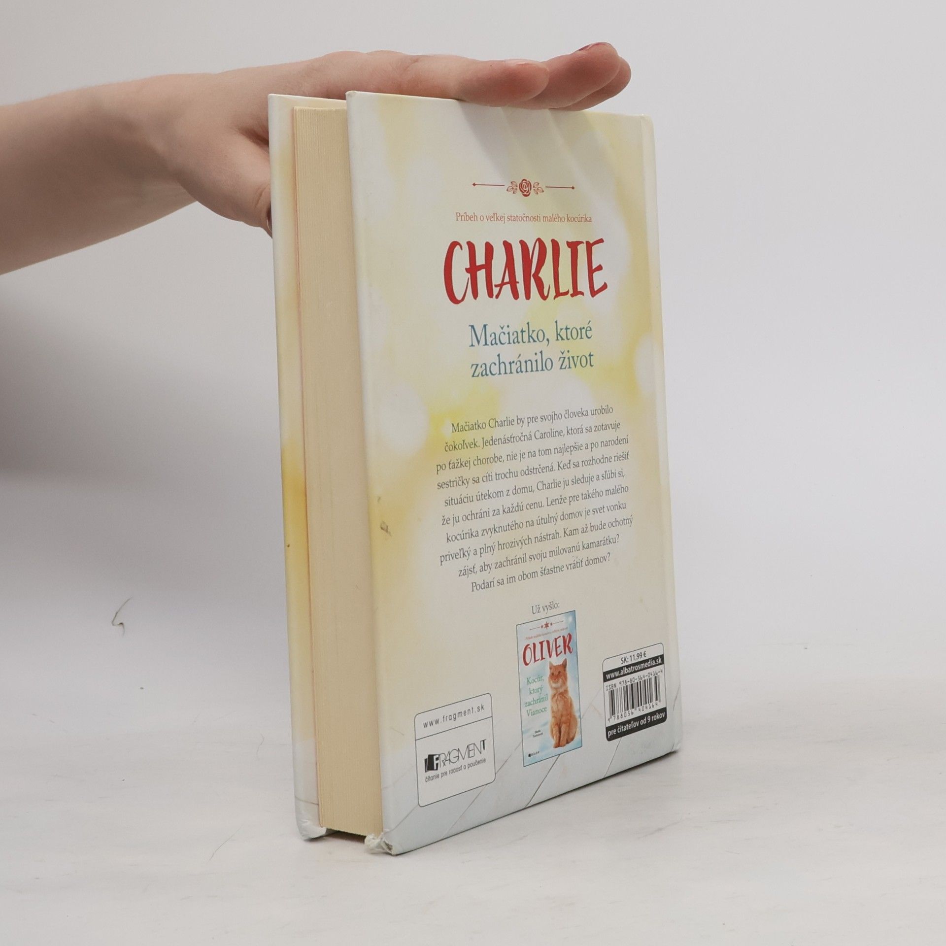 Sheila Norton Charlie - mačiatko, ktoré zachránilo život
