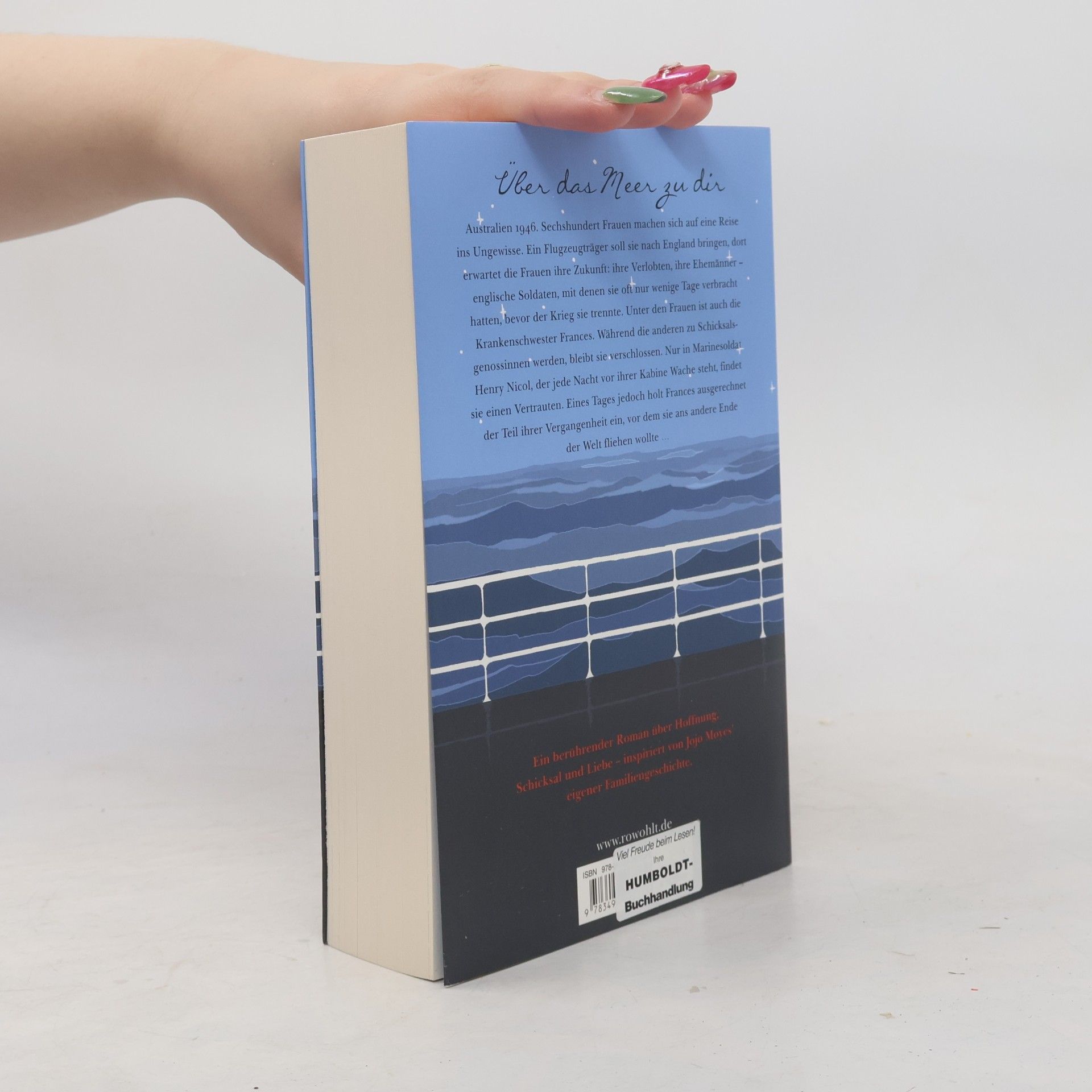 Jojo Moyes Über uns der Himmel, unter uns das Meer