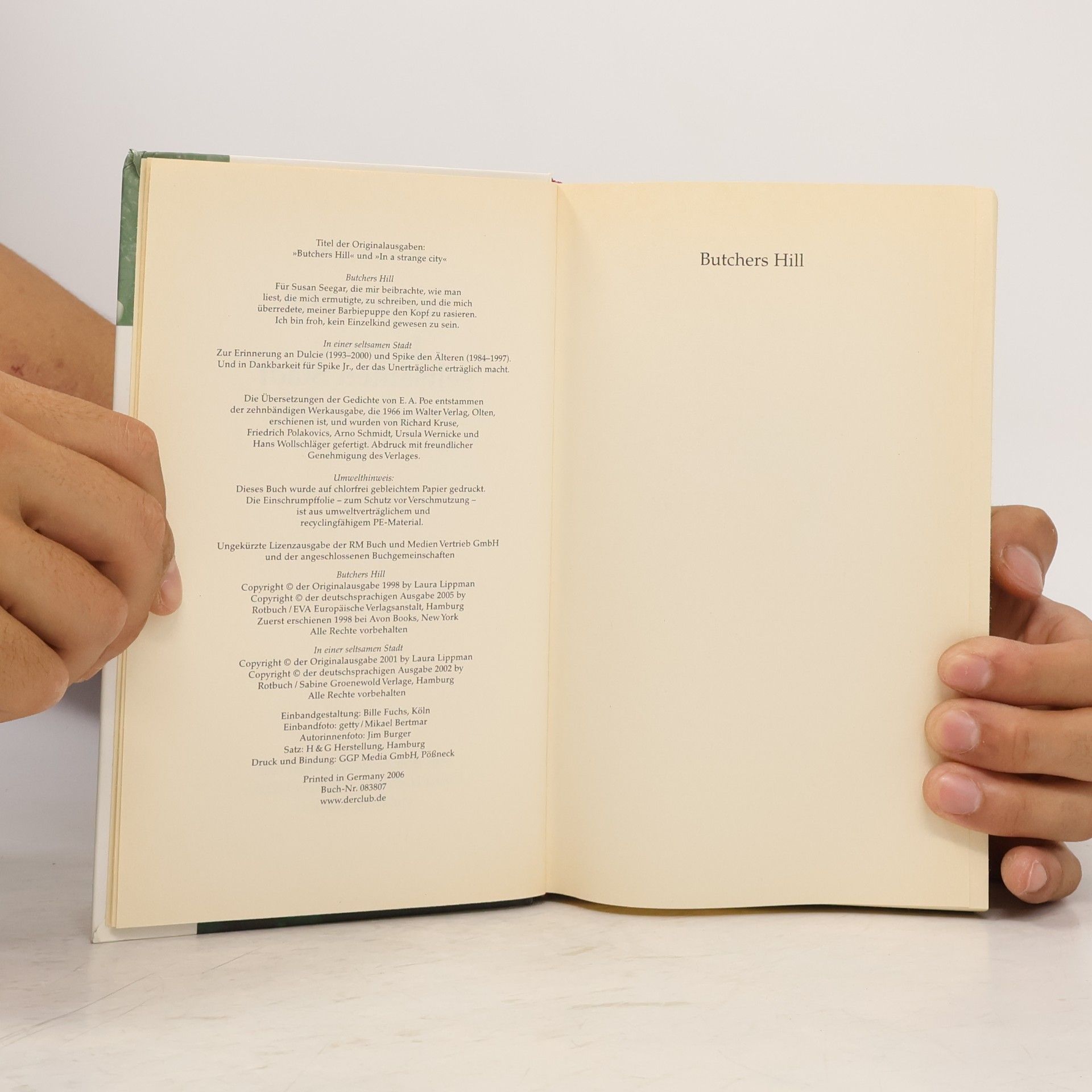 Laura Lippman Butchers Hill In einer seltsamen Stadt