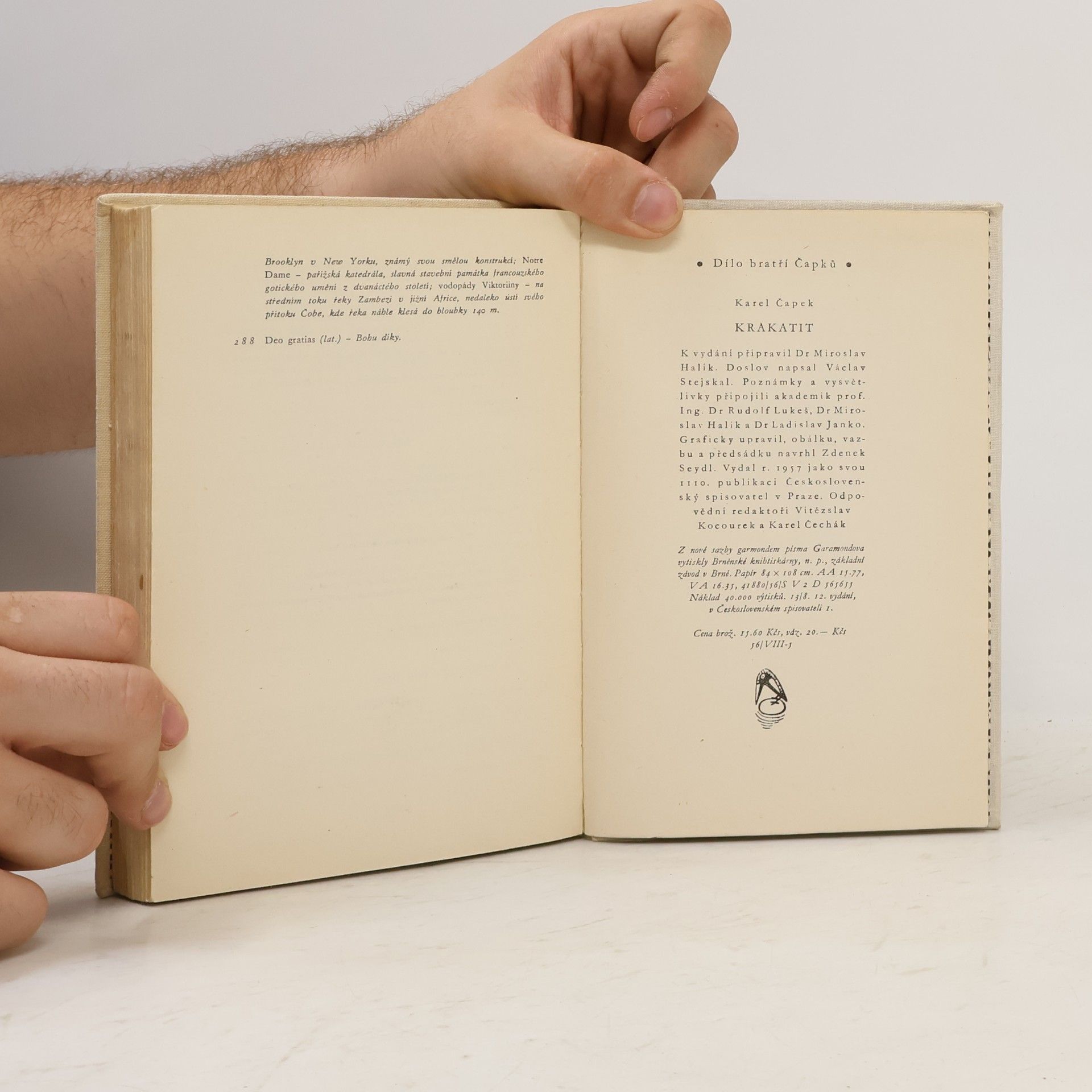 Karel Čapek Krakatit