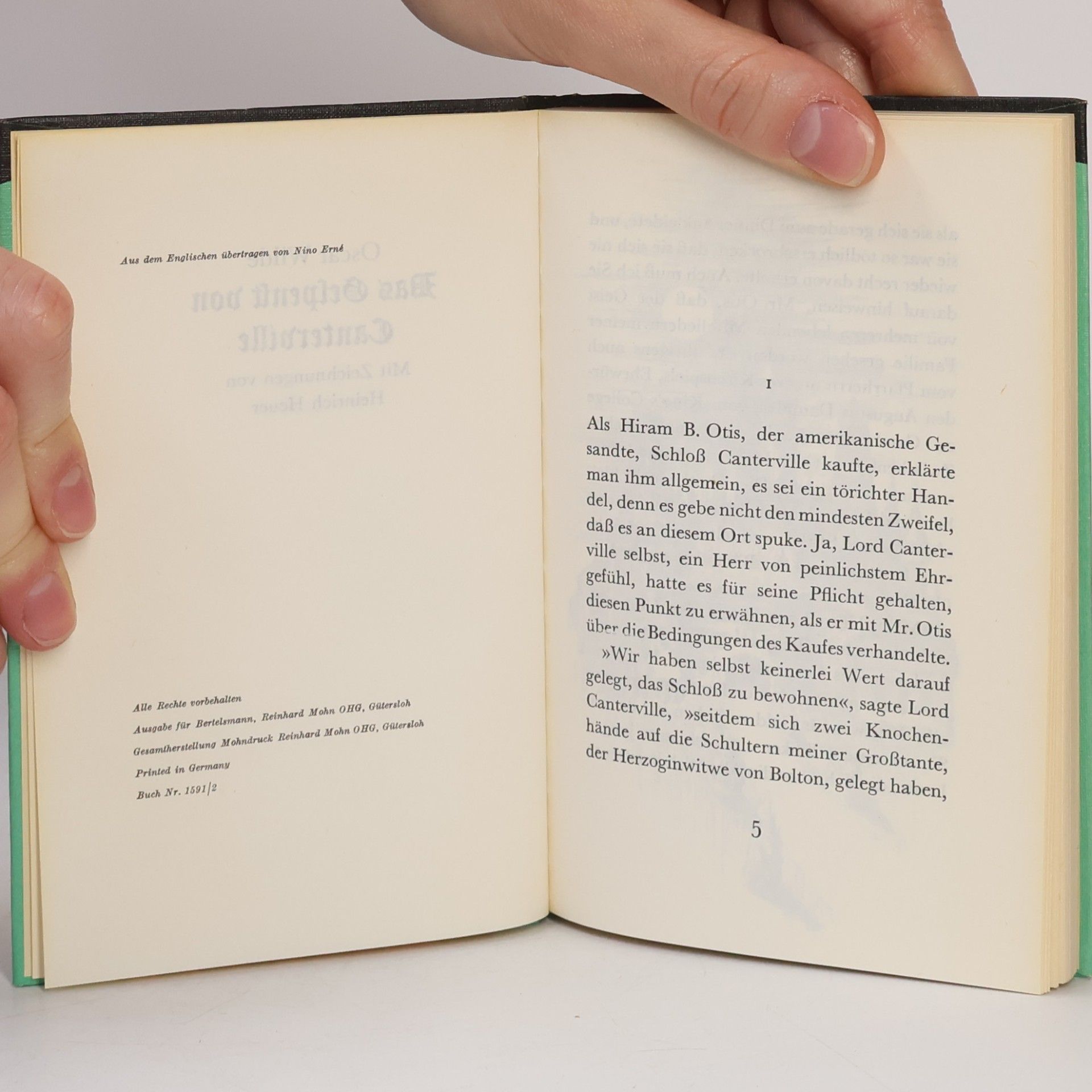 Oscar Wilde Das Gespenst von Canterville