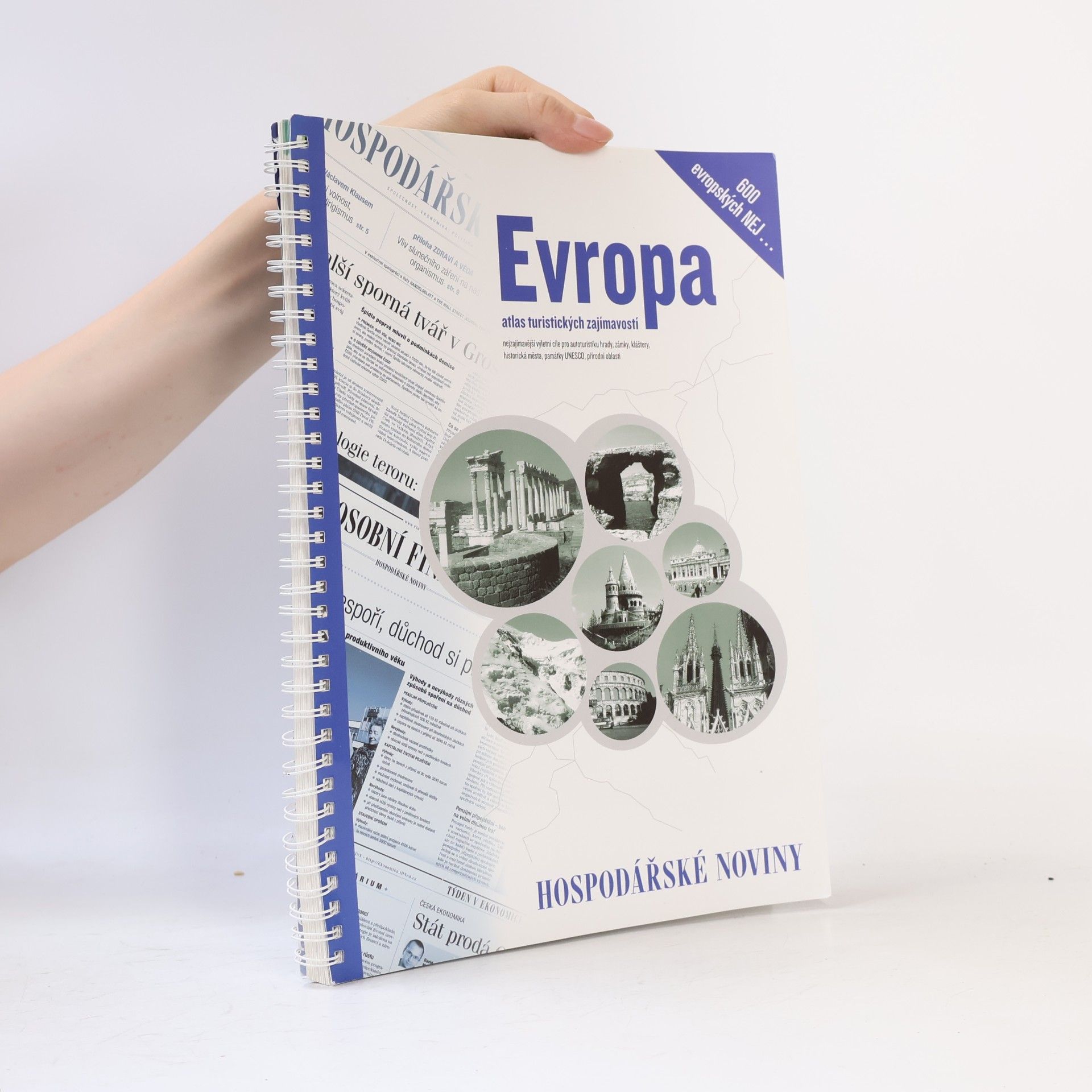 Kolektiv autorů Evropa. Atlas turistických zajímavostí