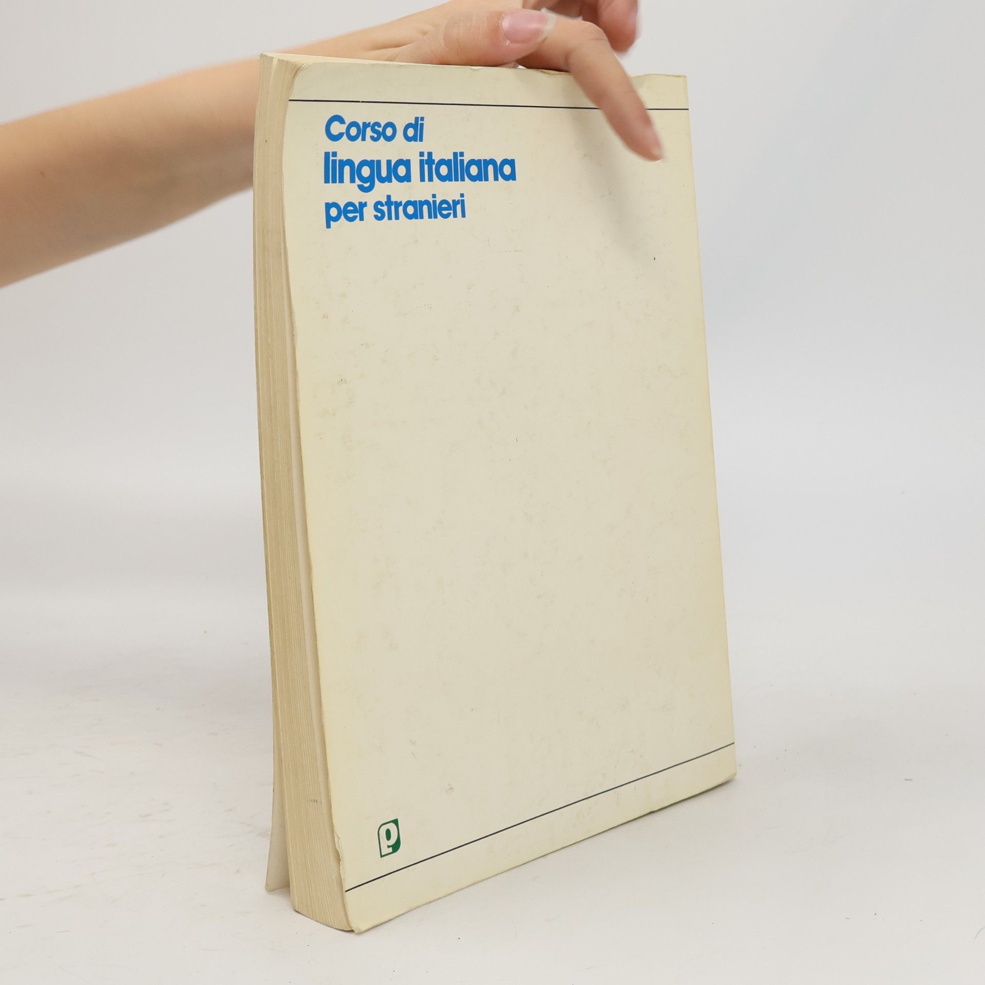 G. Bonazzi Corso di lingua italiana per stranieri