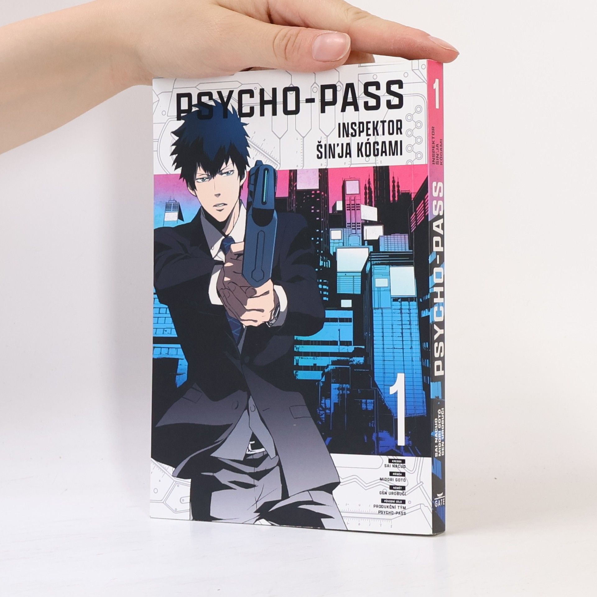 Midori Goto Psycho-pass 1. Inspektor Šin'ja Kógami