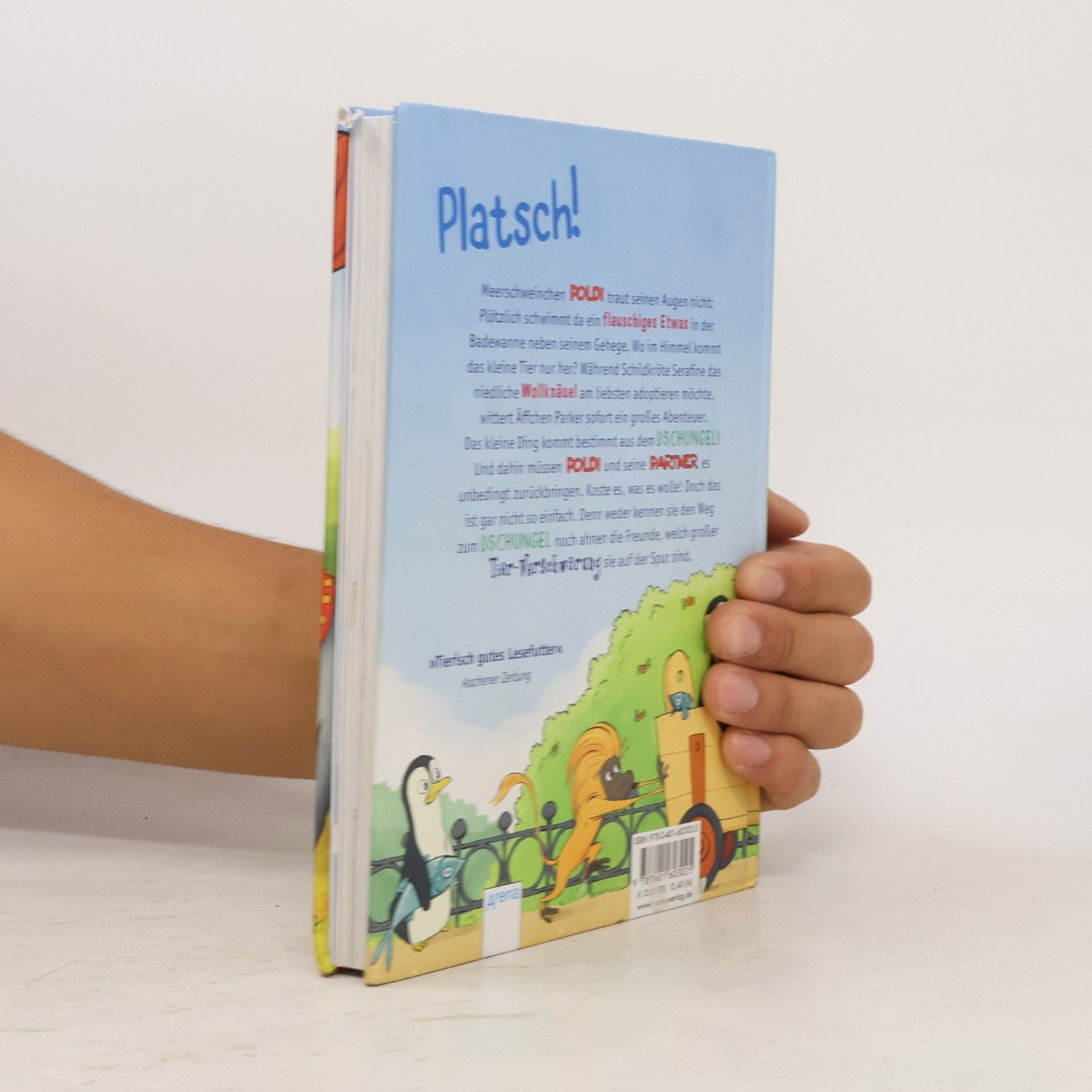 Alice Pantermüller Poldi und Partner - ein Pinguin geht baden