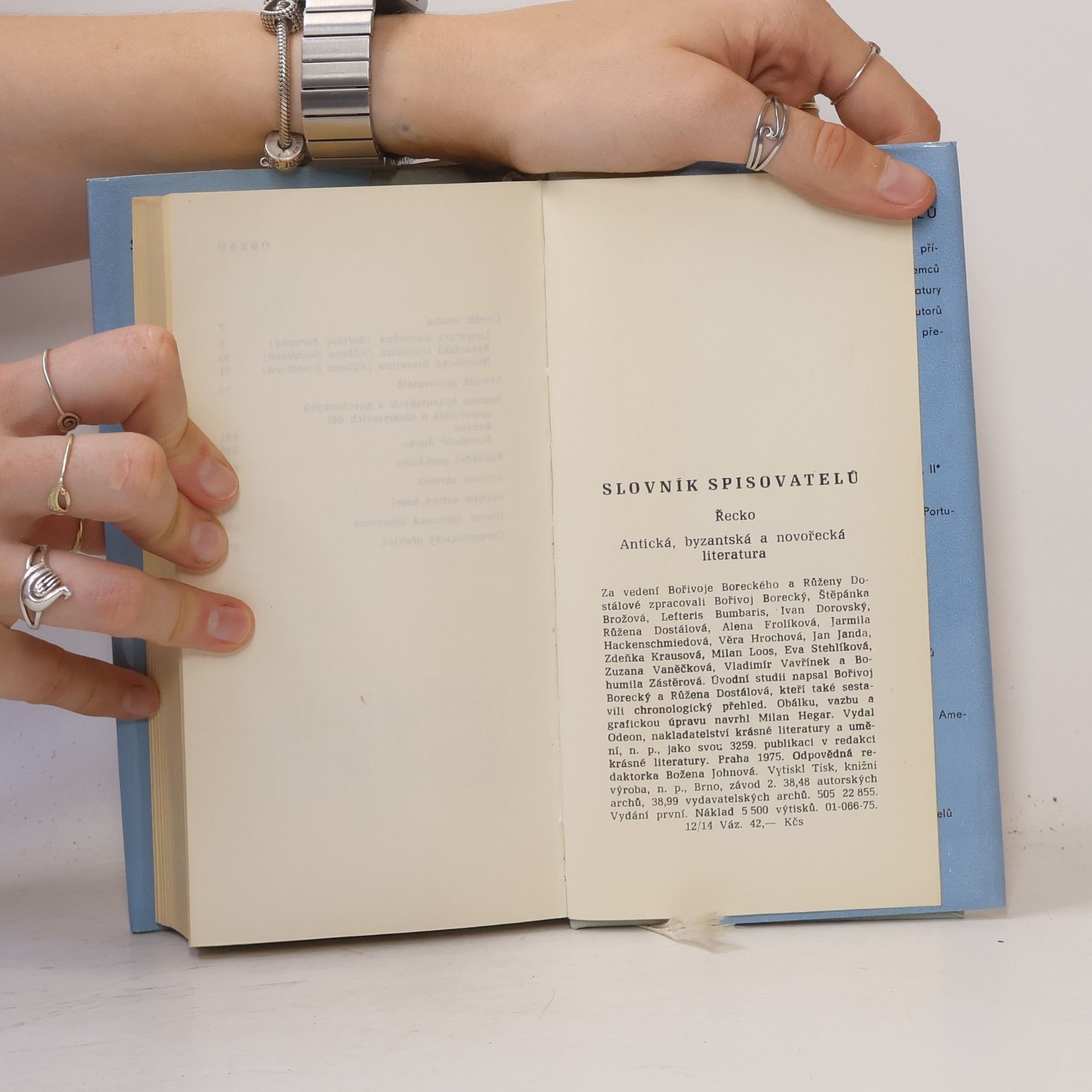 Various authors Slovník spisovatelů: Řecko