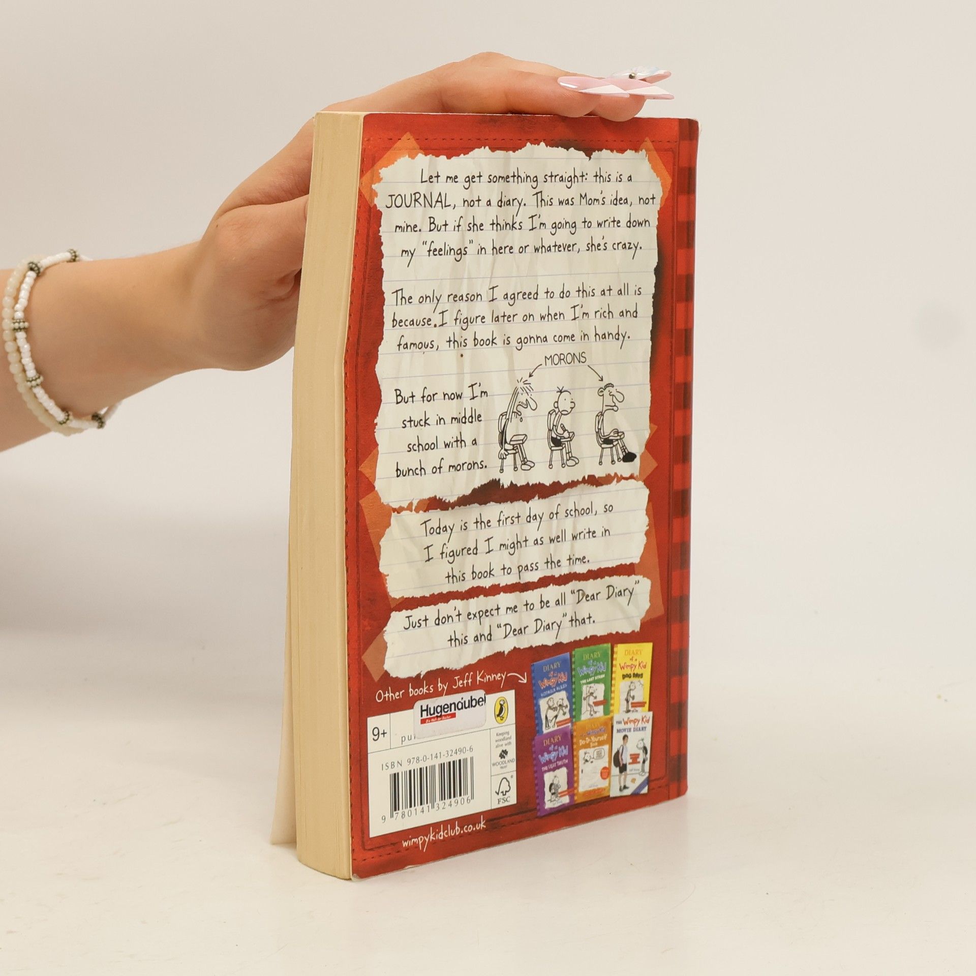 Jeff Kinney Diary of a Wimpy Kid 1